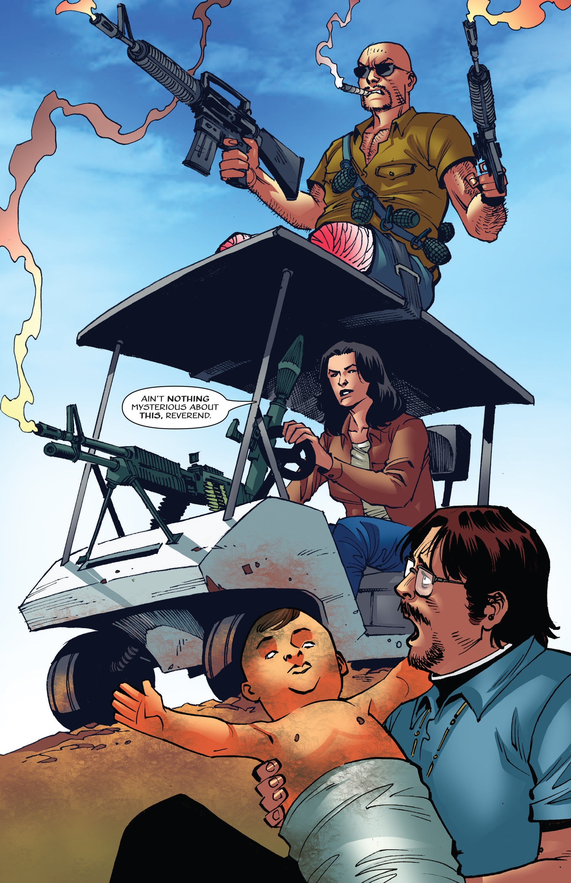 Read online Sharkasaurus comic -  Issue # TPB - 67