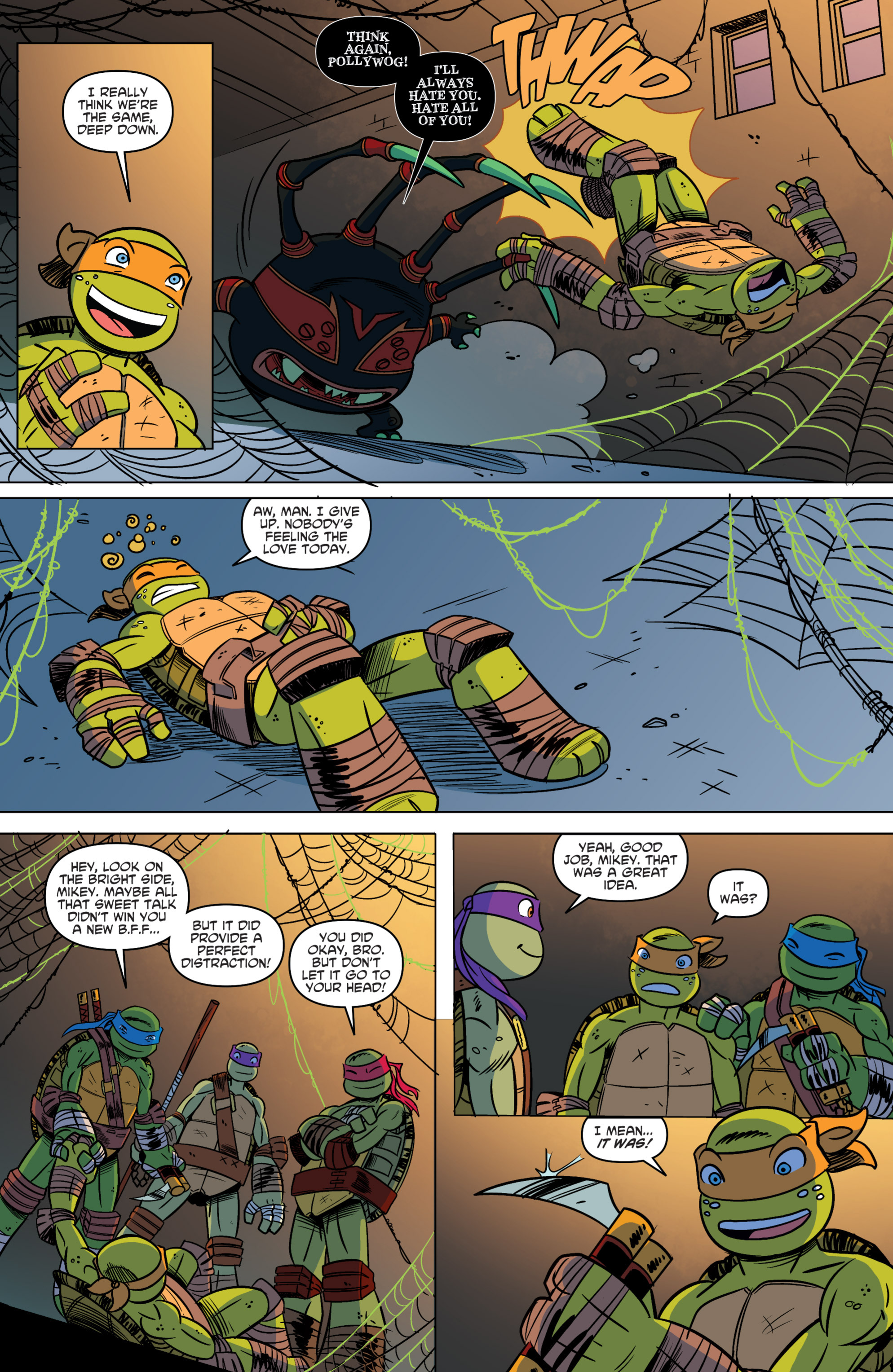 Read online Teenage Mutant Ninja Turtles New Animated Adventures comic -  Issue #10 - 13