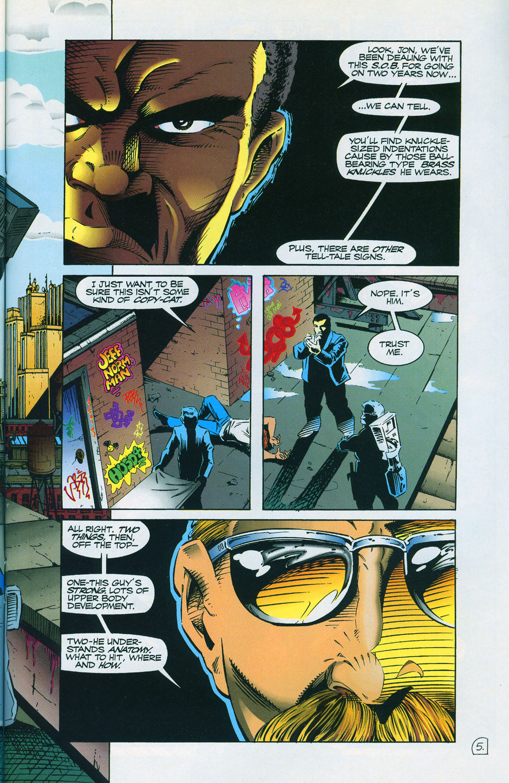 Read online ShadowHawk comic -  Issue #7 - 9