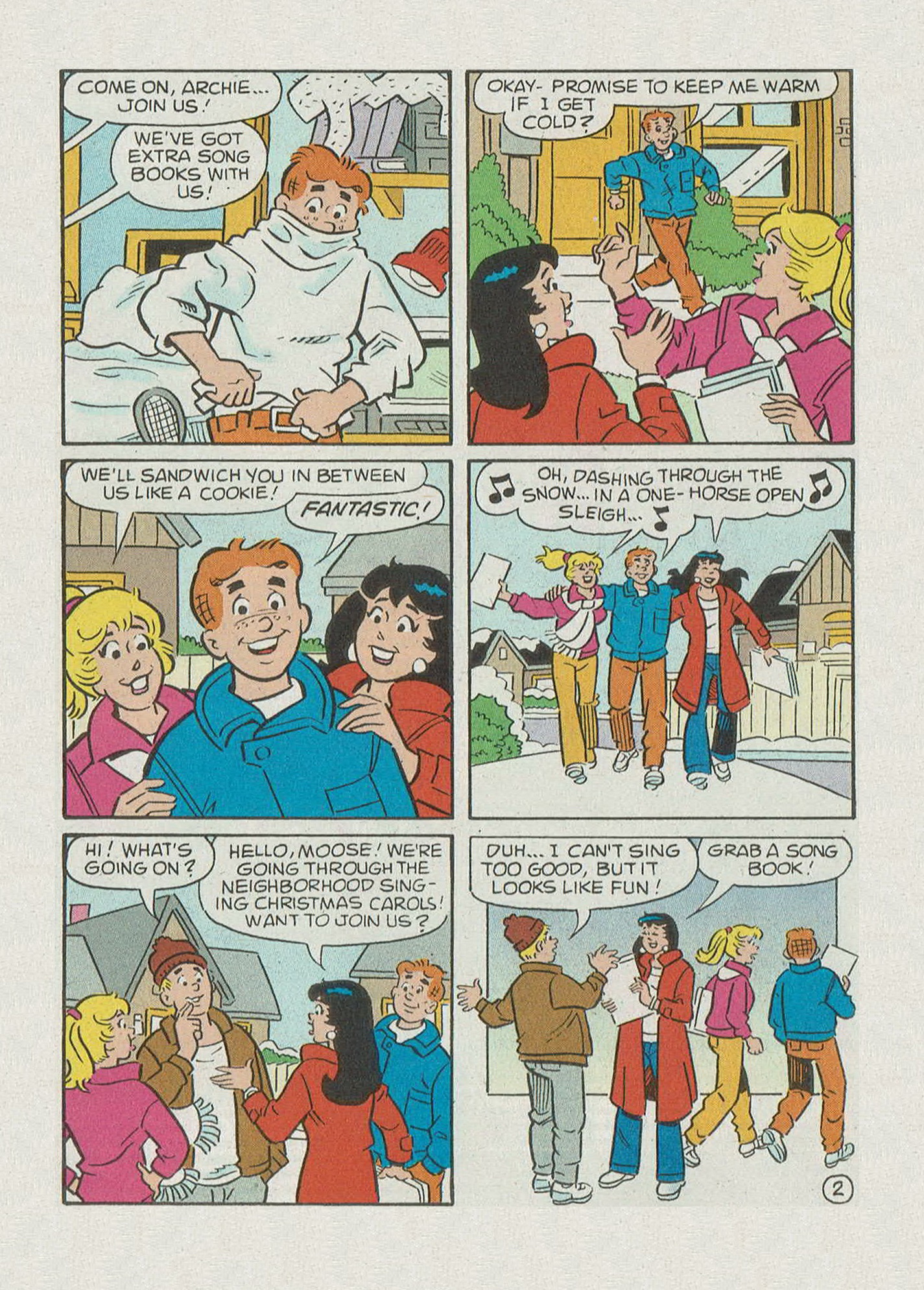 Read online Archie's Holiday Fun Digest comic -  Issue #8 - 4