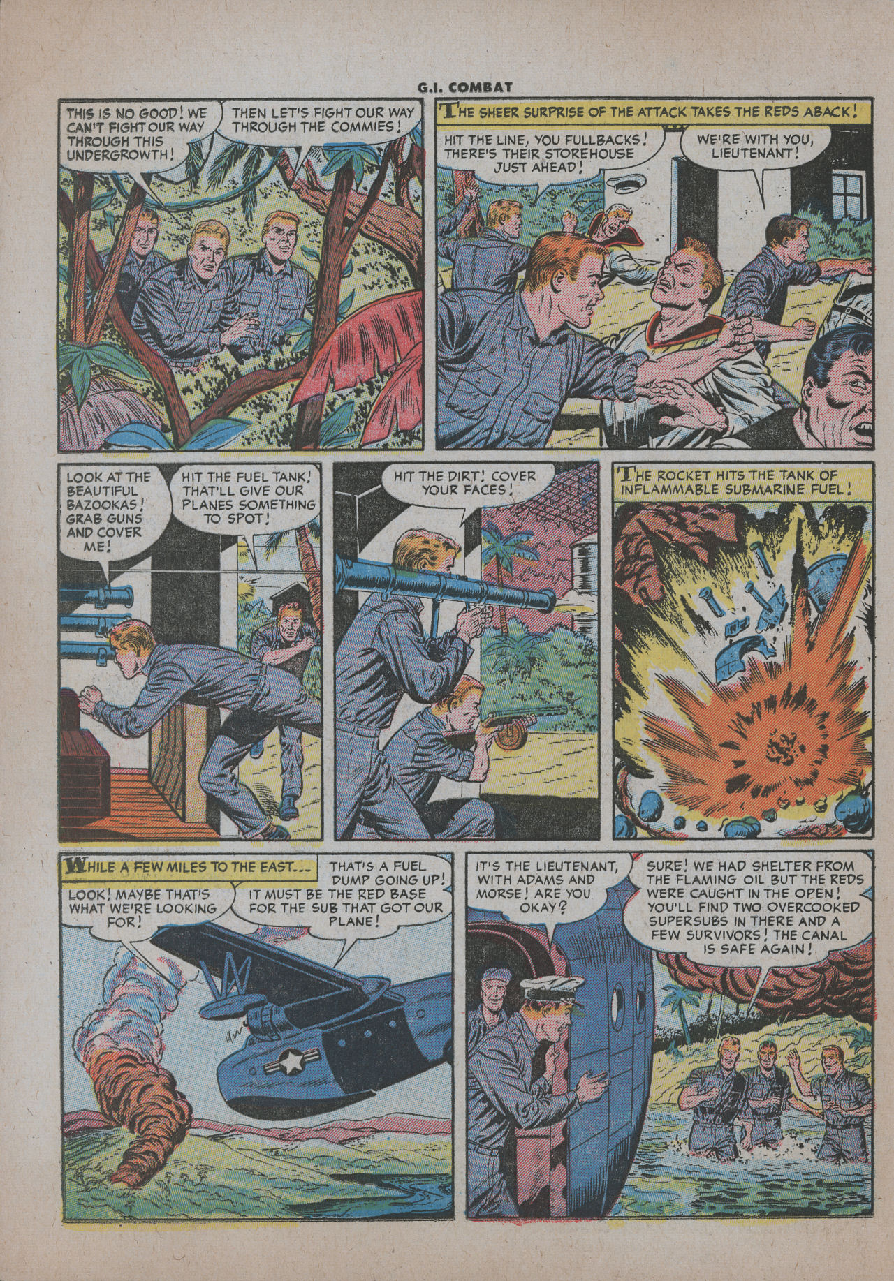 Read online G.I. Combat (1952) comic -  Issue #31 - 24