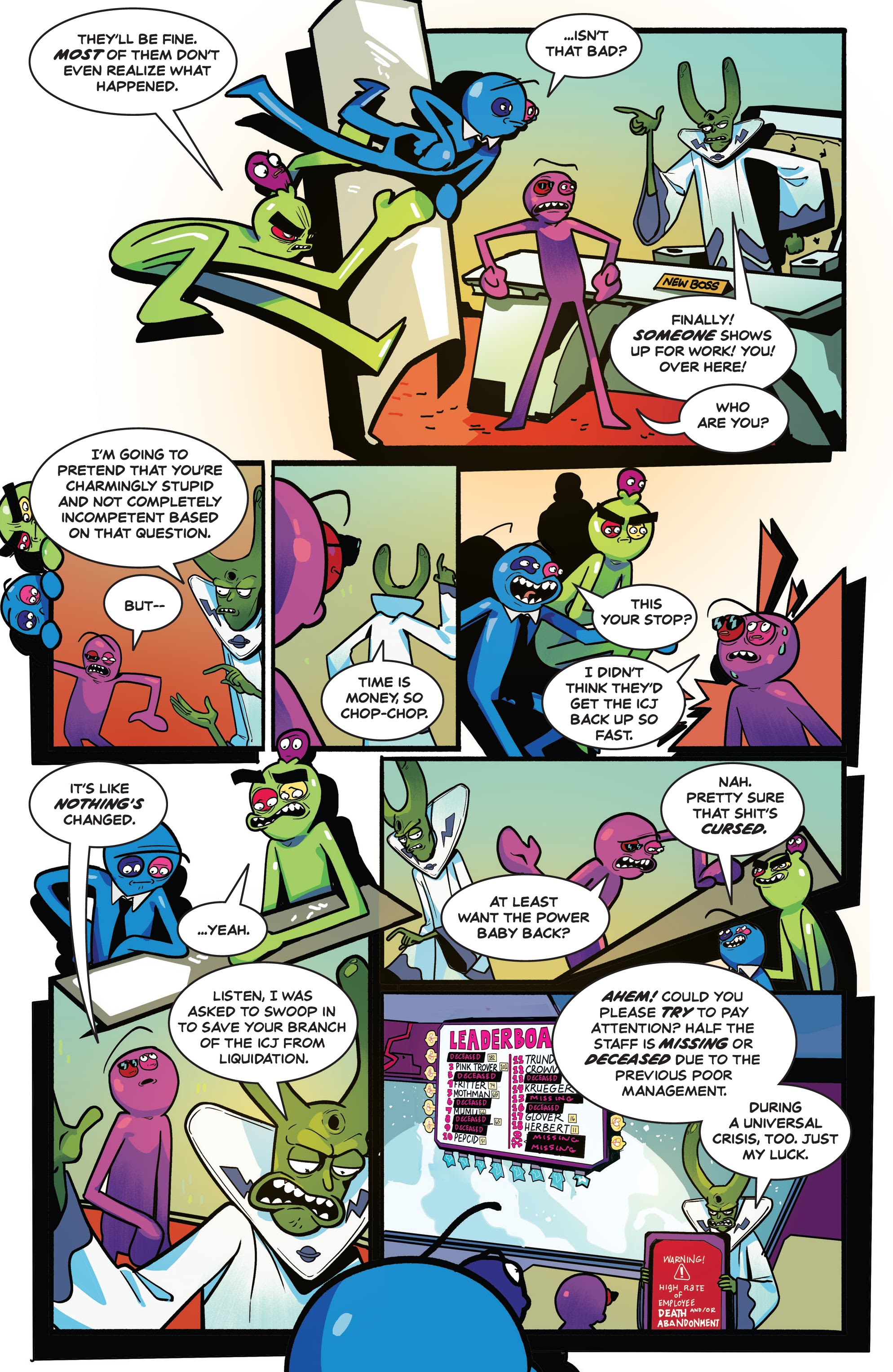 Read online Trover Saves The Universe comic -  Issue #5 - 18