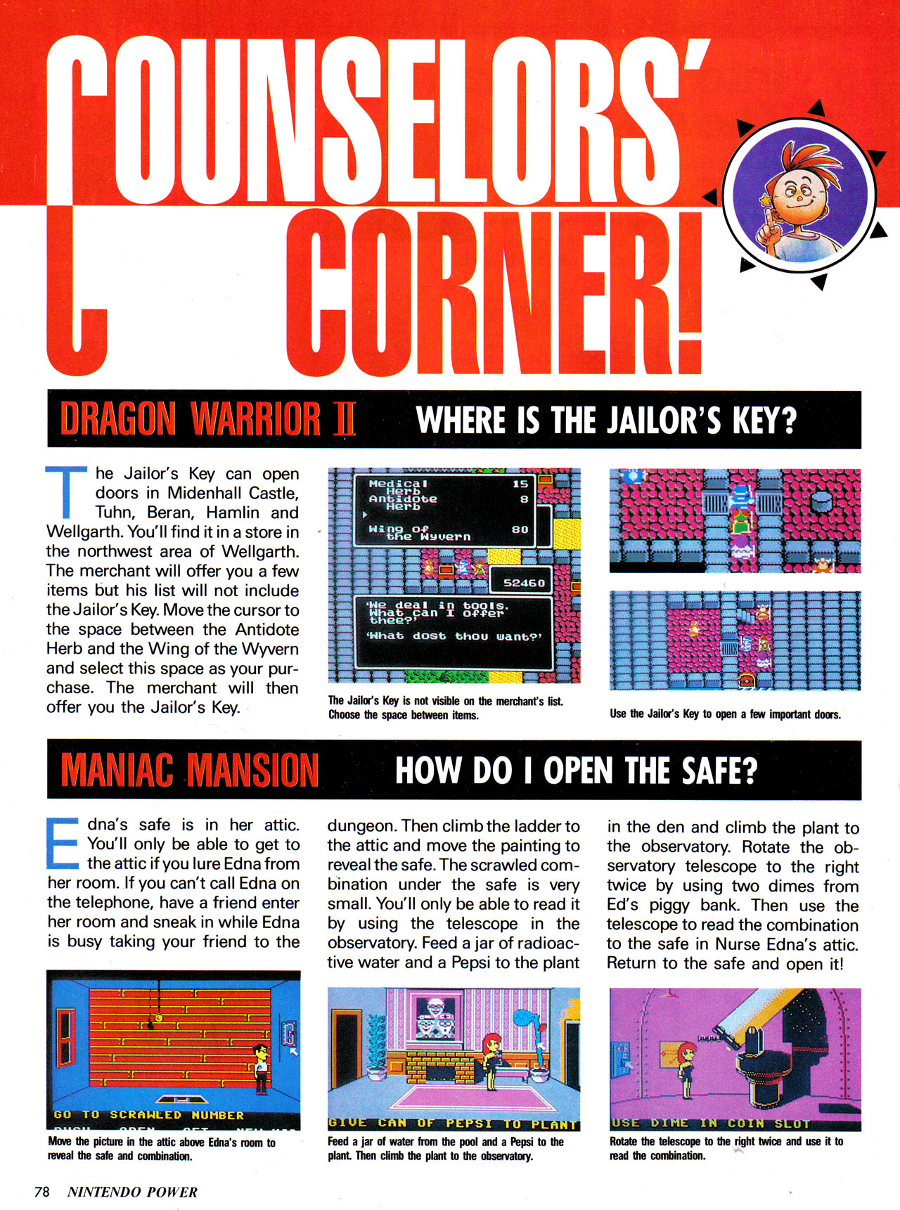 Read online Nintendo Power comic -  Issue #21 - 87