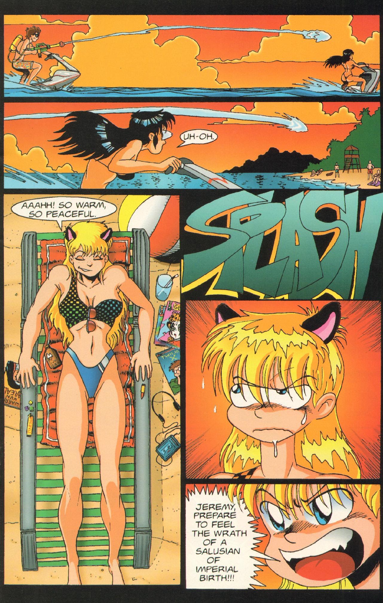 Read online Ninja High School Swimsuit comic -  Issue #4 - 15