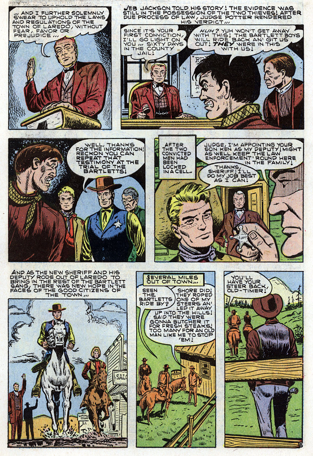 Read online Cowboy Action comic -  Issue #9 - 7