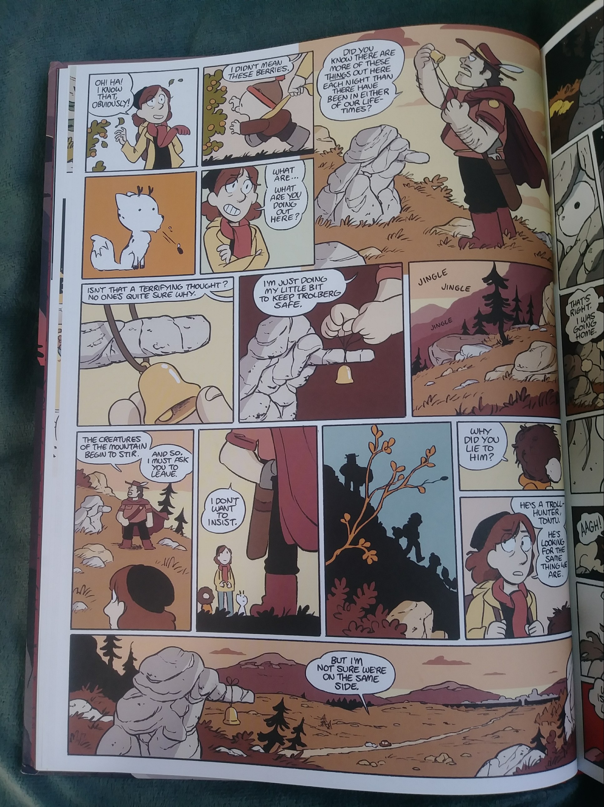 Read online Hilda and the Mountain King comic -  Issue # TPB - 17