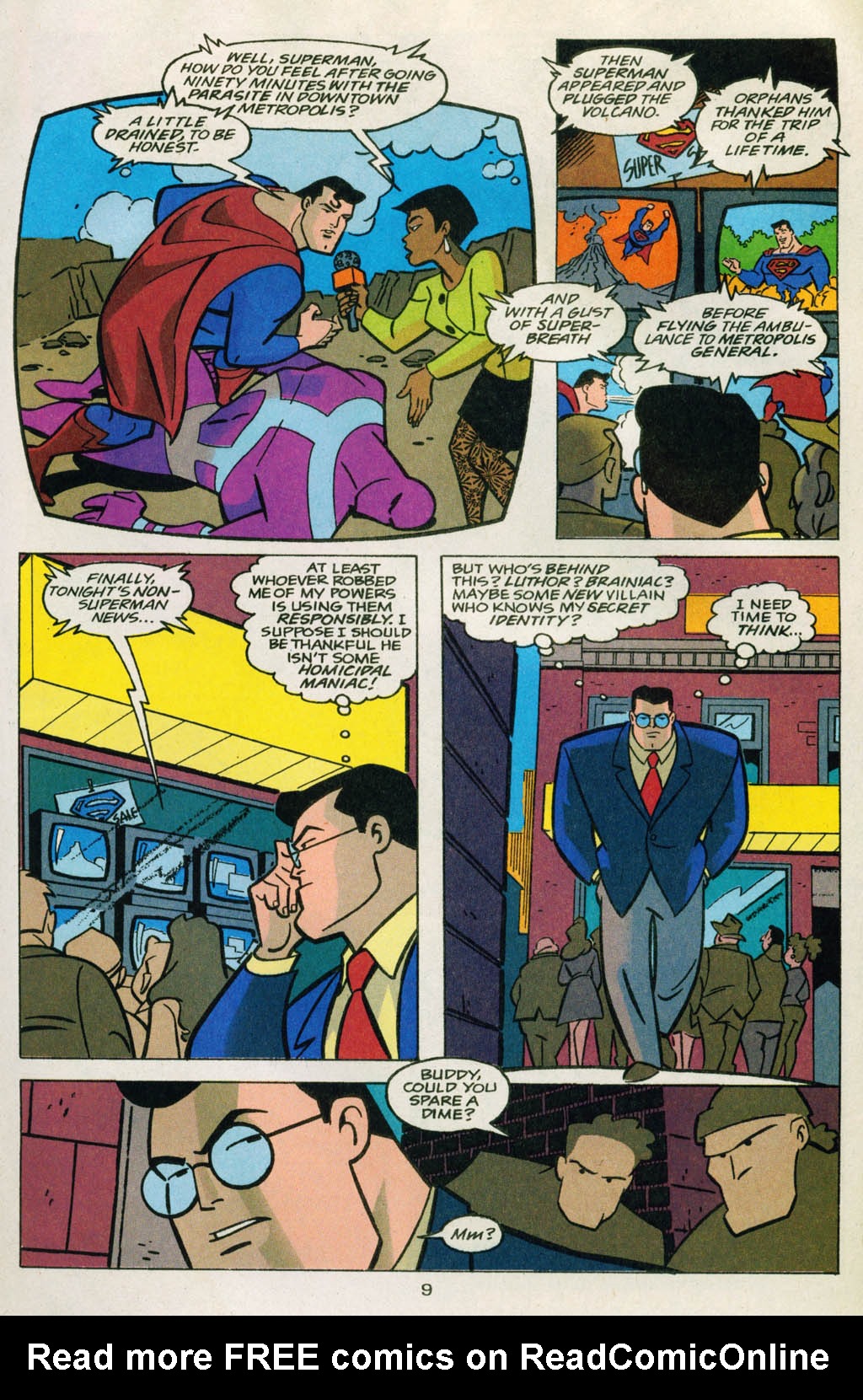 Read online Superman Adventures comic -  Issue #16 - 10
