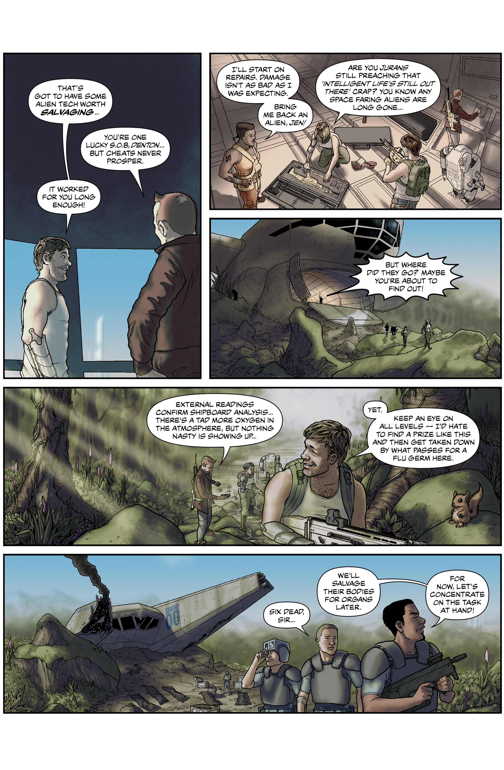 Read online 100% Biodegradable comic -  Issue #15 - 18