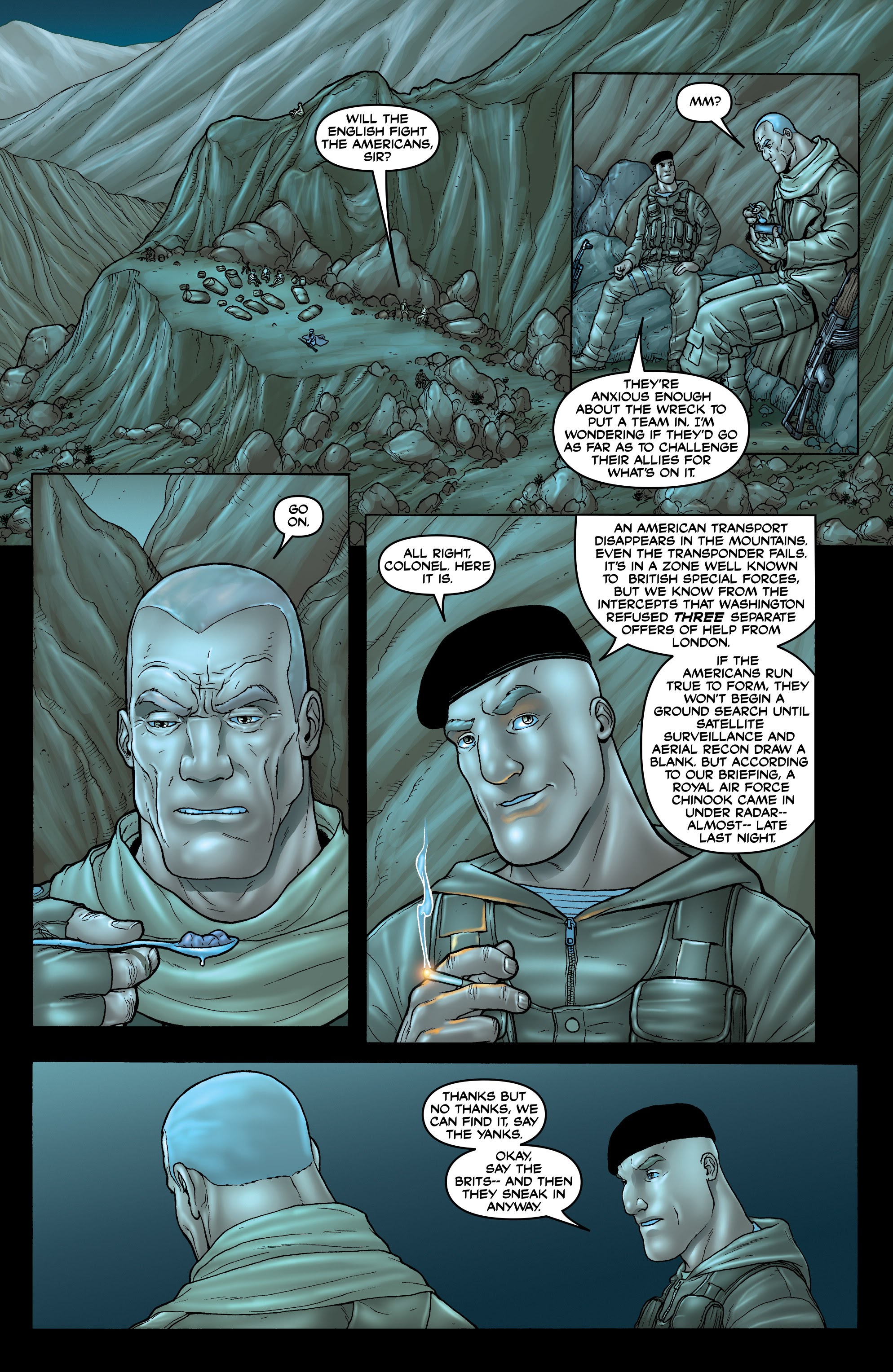 Read online Garth Ennis' 303 comic -  Issue #1 - 10