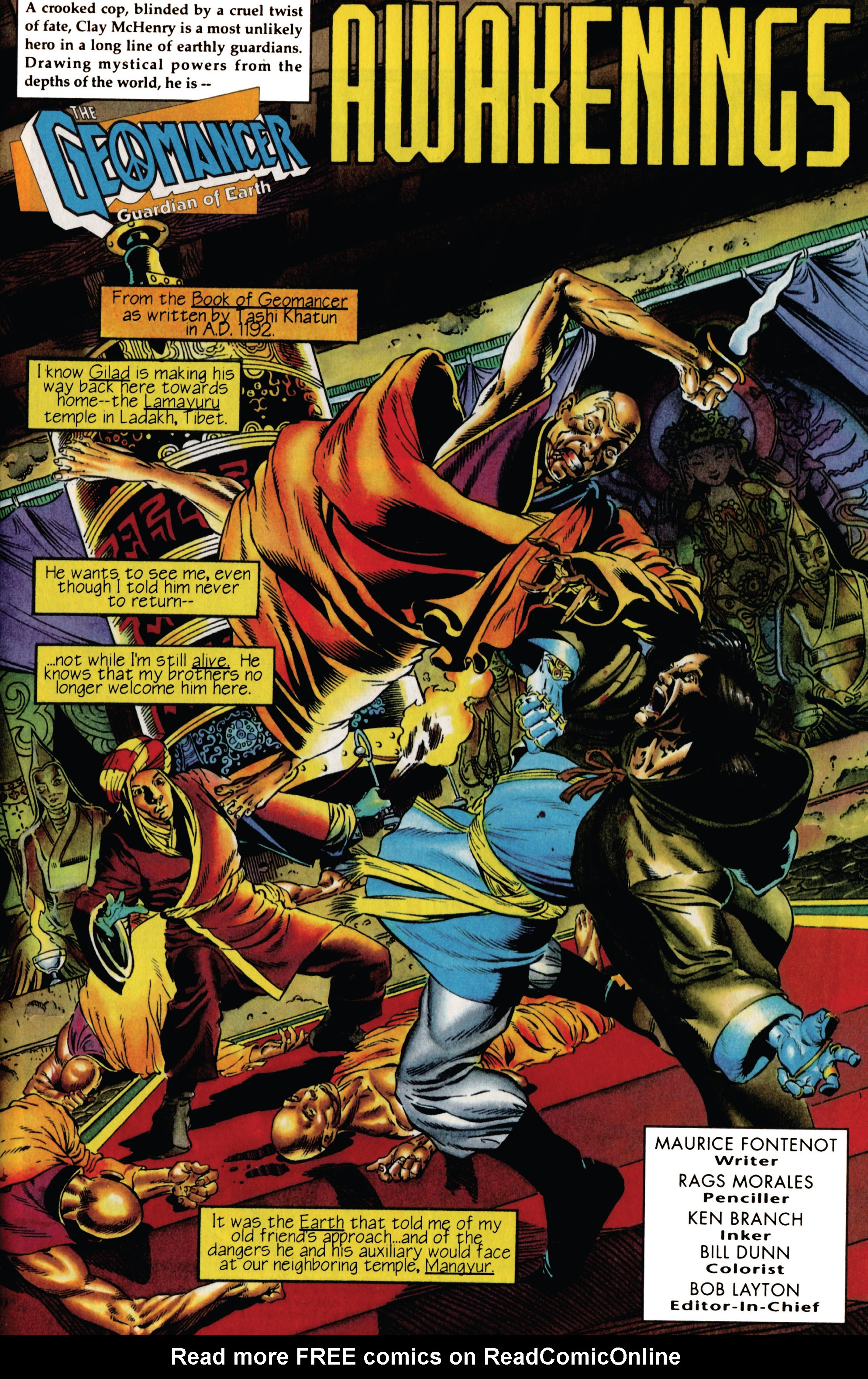 Read online Geomancer comic -  Issue #1 - 3