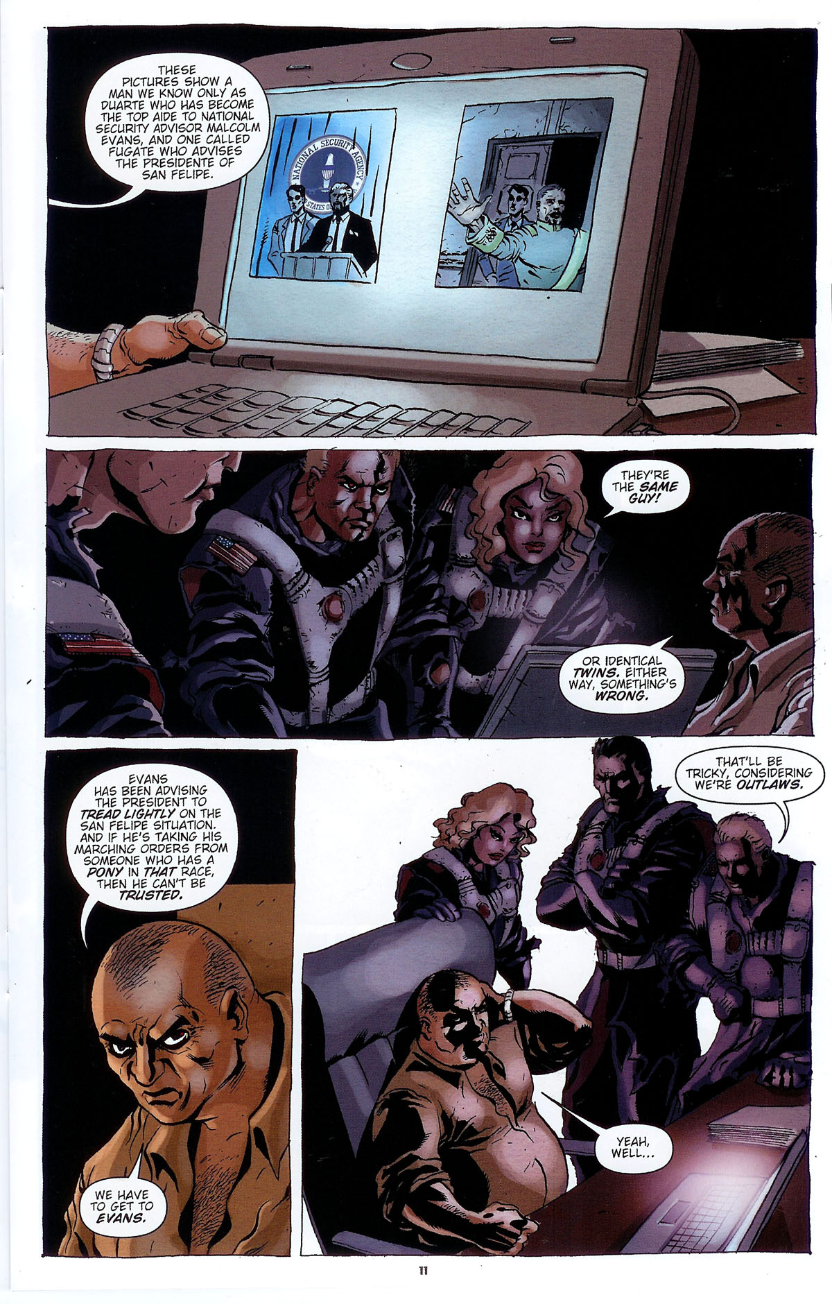 Read online CVO: Covert Vampiric Operations - Rogue State comic -  Issue #5 - 13