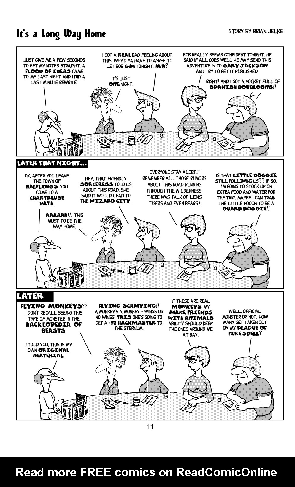 Read online Knights of the Dinner Table comic -  Issue #17 - 13