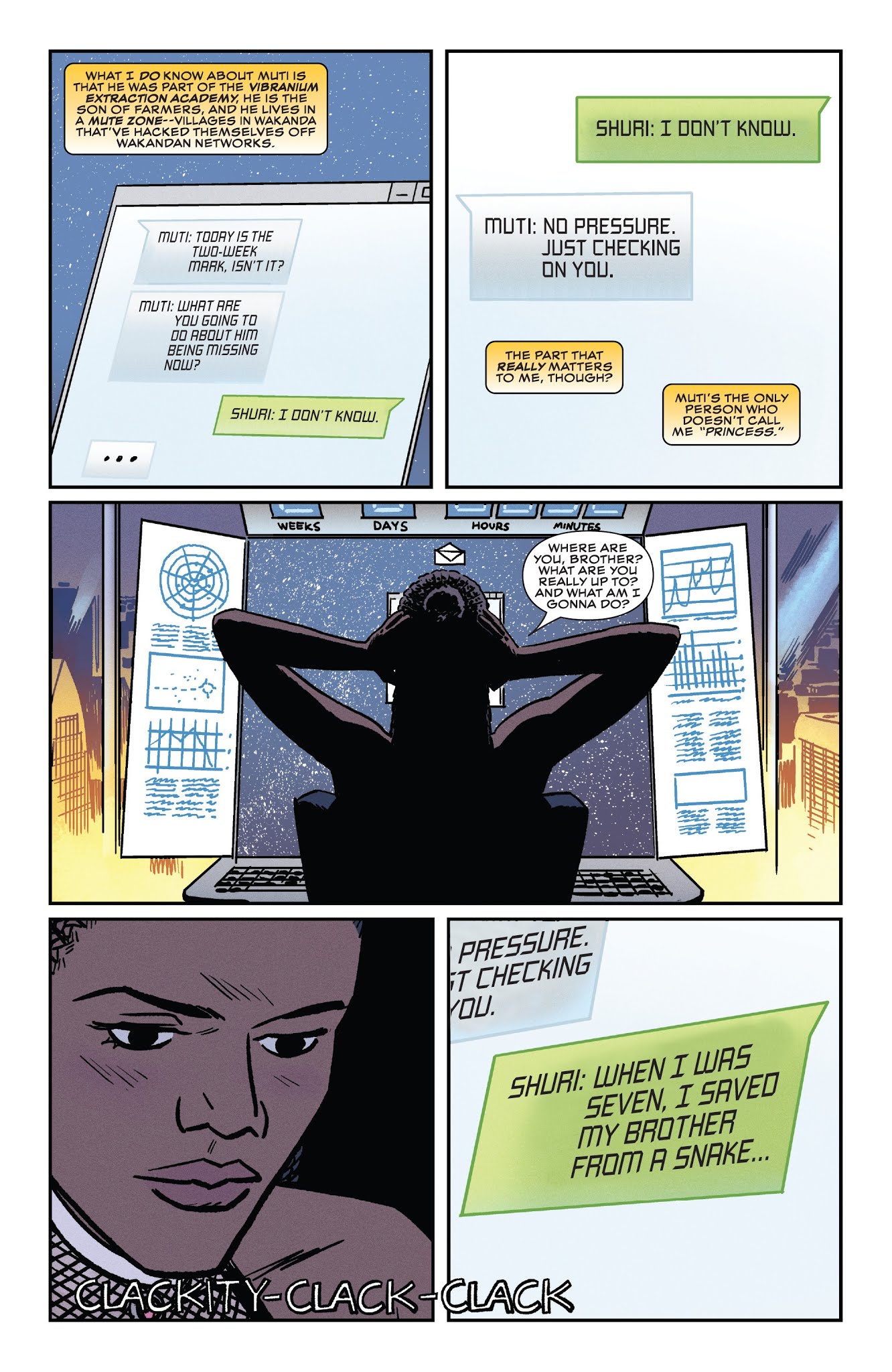 Read online Shuri comic -  Issue #1 - 13