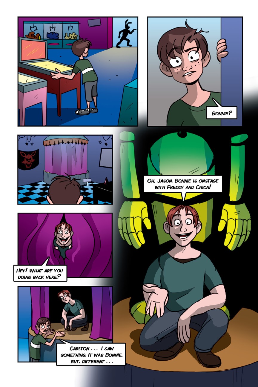 Read online Five Nights At Freddy's comic -  Issue # The Silver Eyes (Part 1) - 91