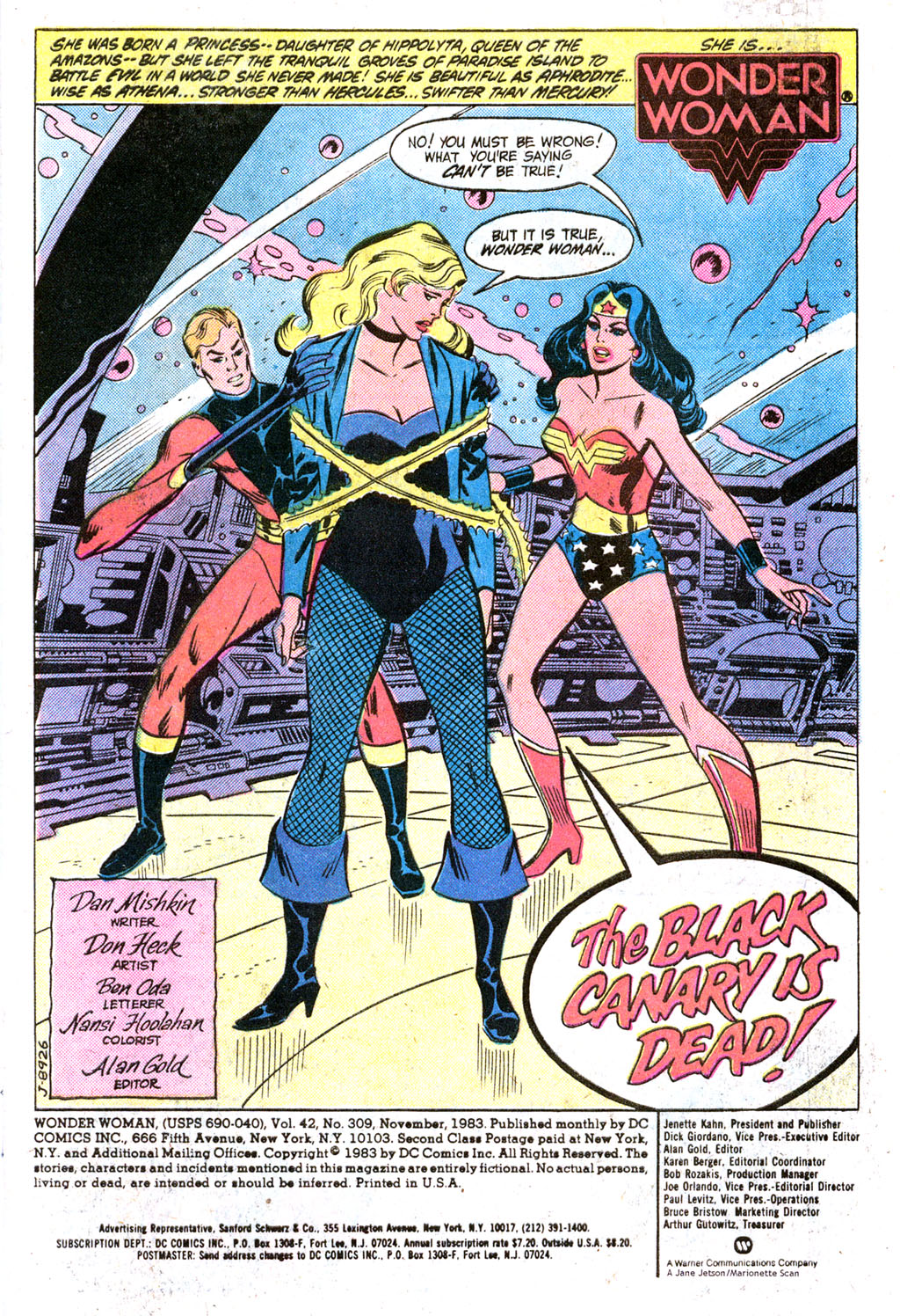 Read online Wonder Woman (1942) comic -  Issue #309 - 3