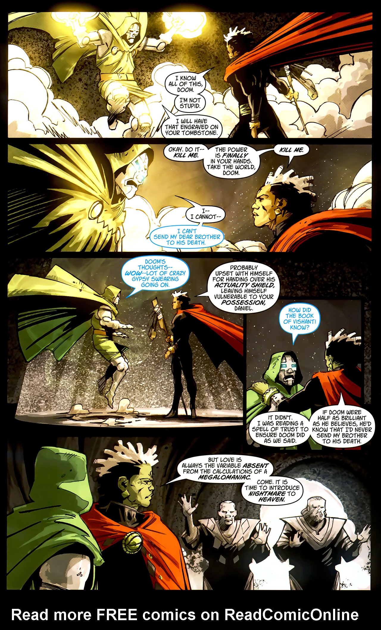 Read online Doctor Voodoo: Avenger of the Supernatural comic -  Issue #5 - 16