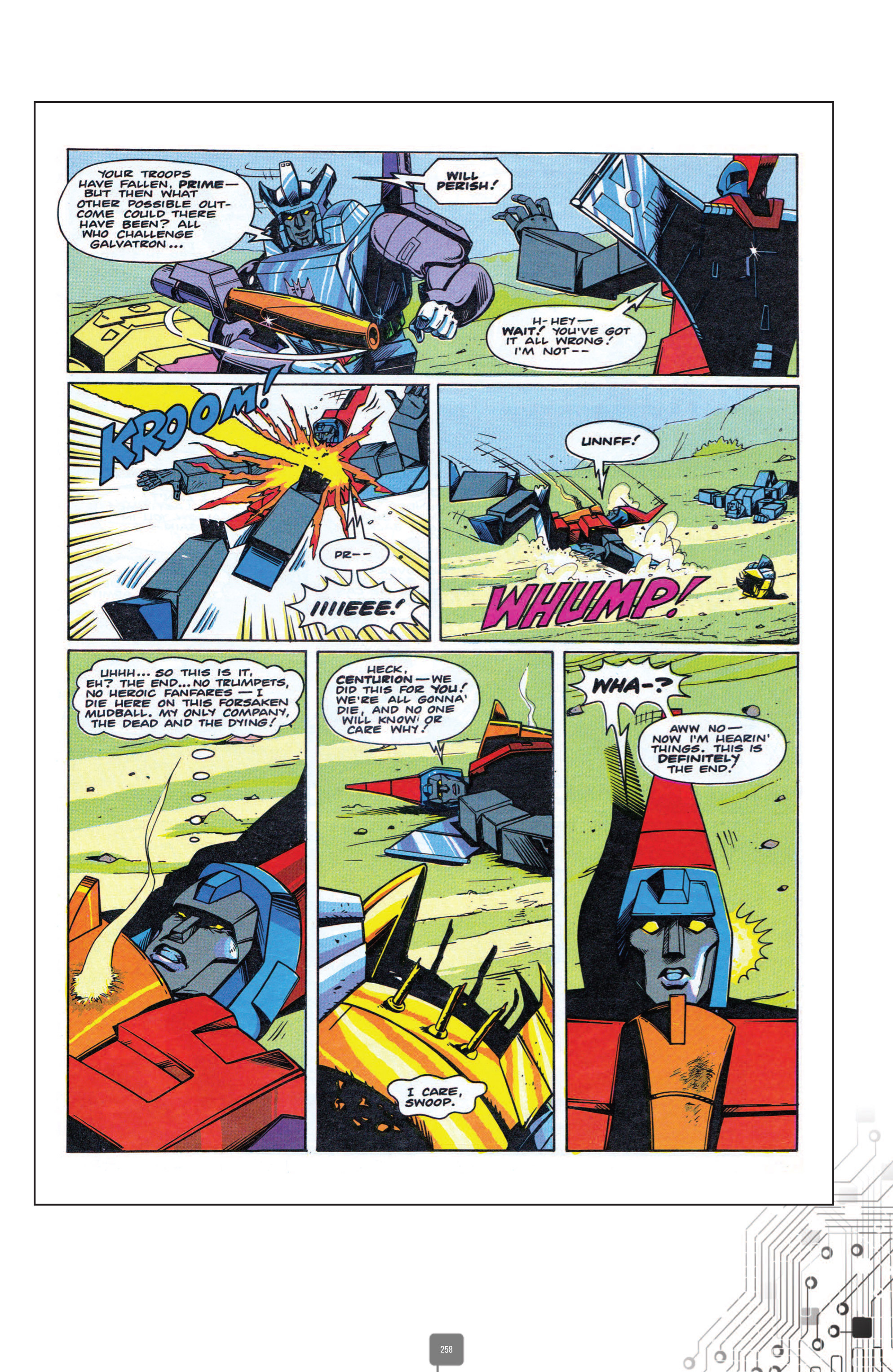 Read online The Transformers Classics UK comic -  Issue # TPB 3 - 258