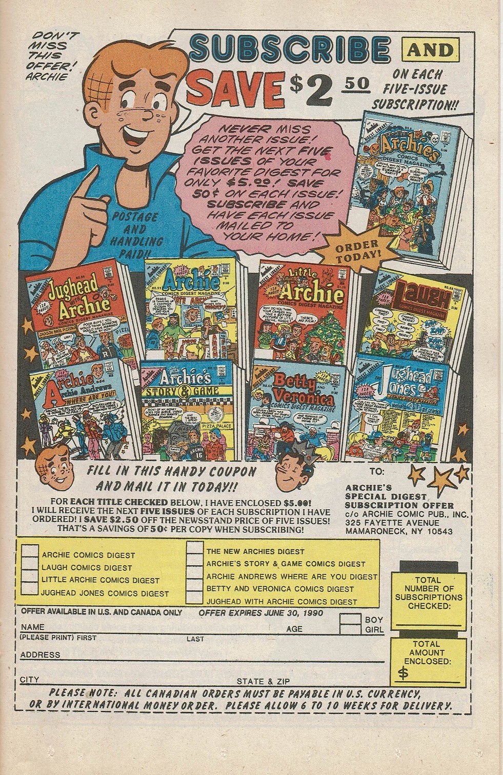 Read online The New Archies comic -  Issue #21 - 25