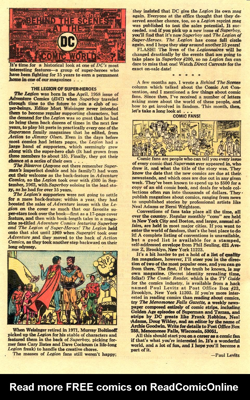 Read online Secret Origins (1973) comic -  Issue #5 - 20