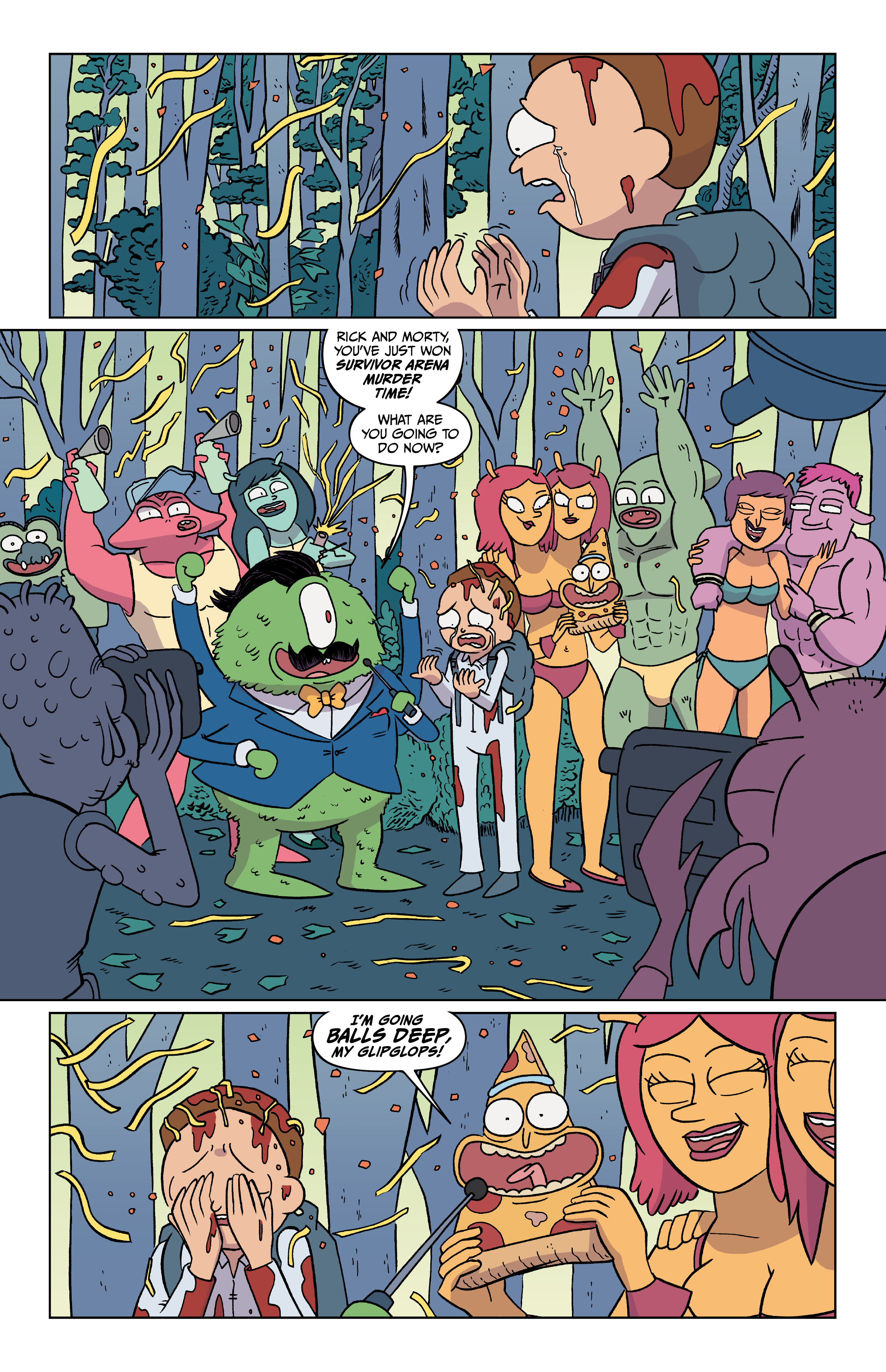 Read online Rick and Morty comic -  Issue # (2015) _Deluxe Edition 6 (Part 2) - 4