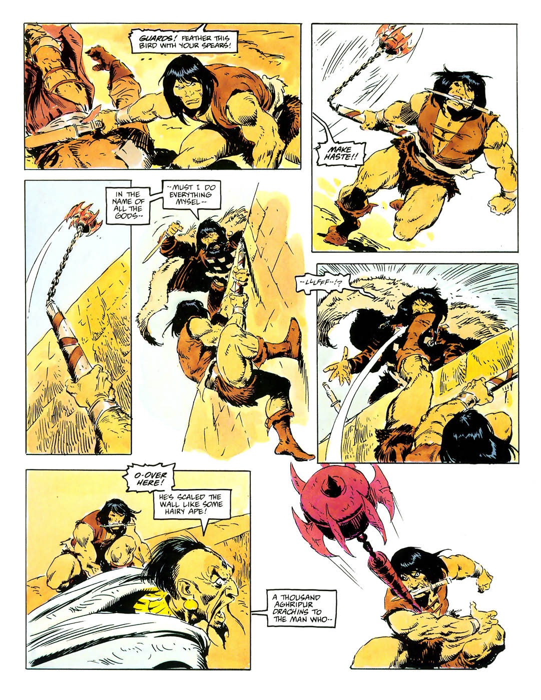 Read online Marvel Graphic Novel comic -  Issue #69 - Conan - The Rogue - 34