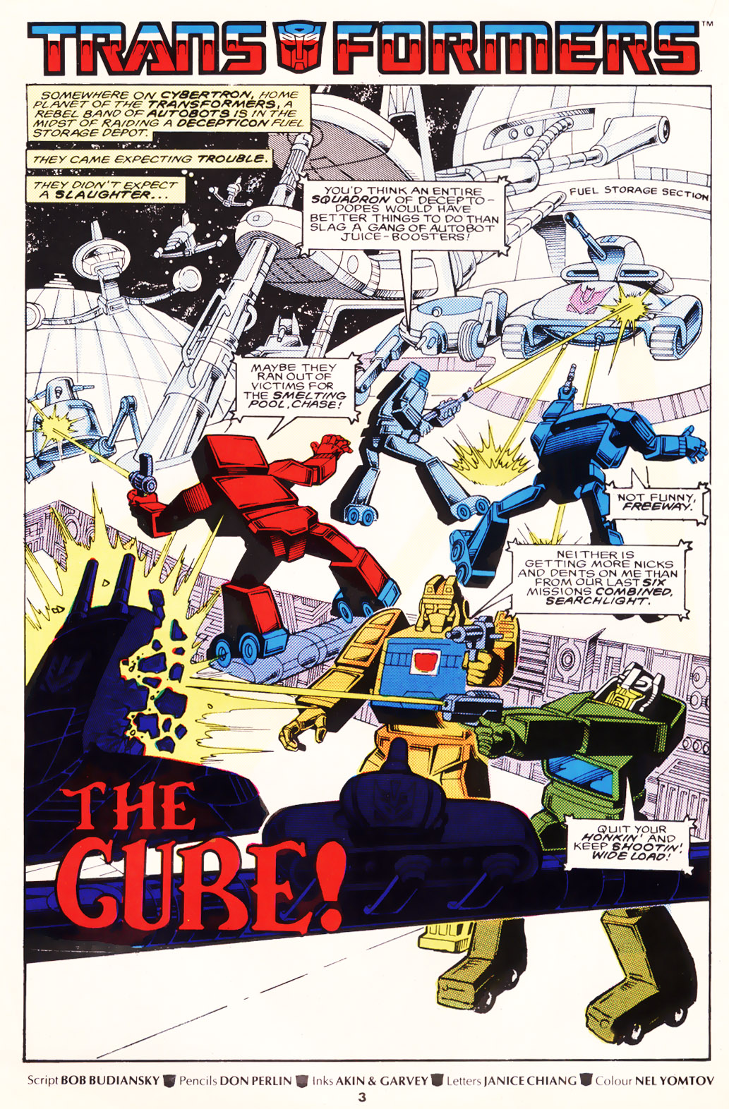 Read online The Transformers (UK) comic -  Issue #126 - 3