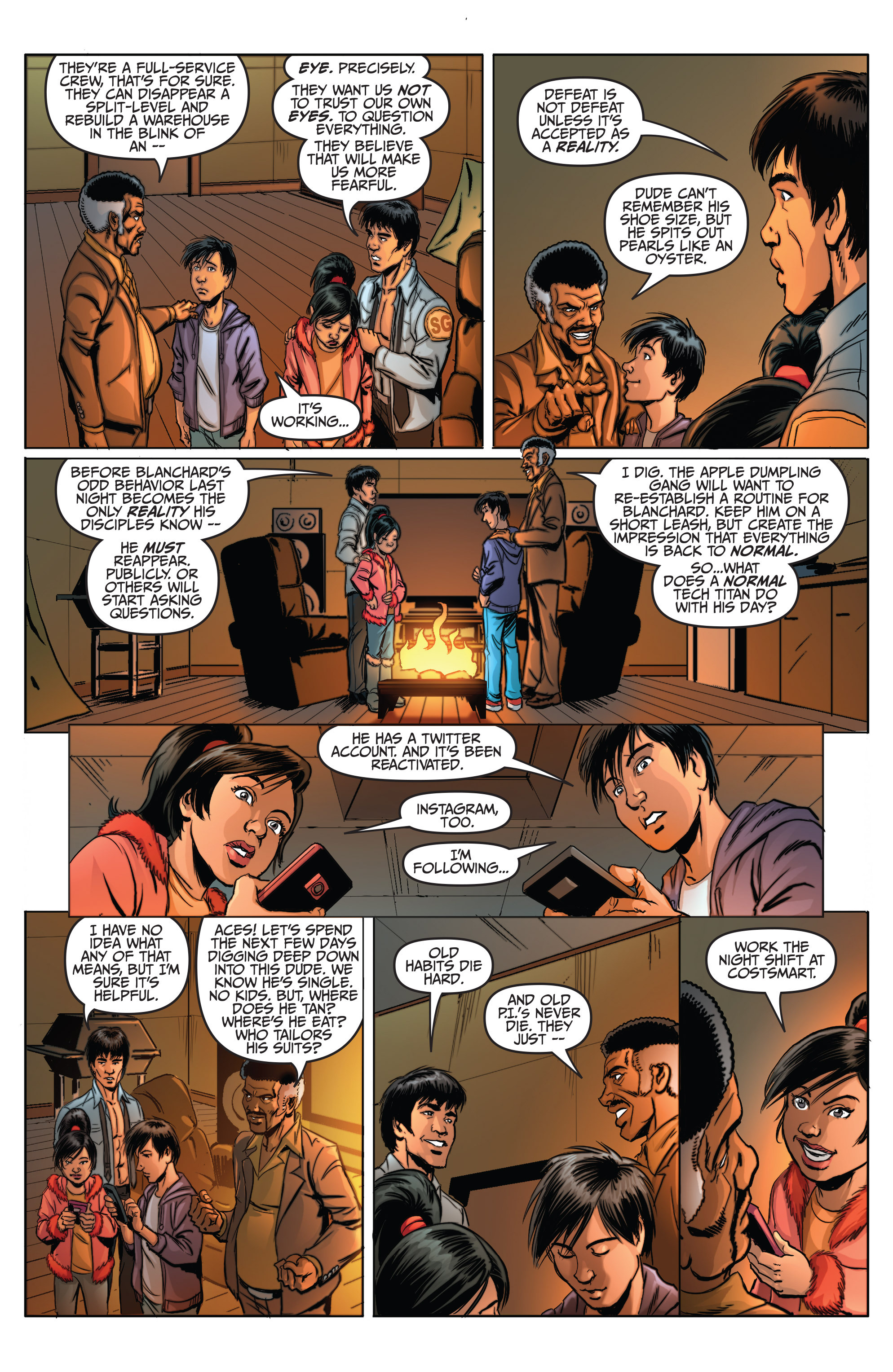 Read online Bruce Lee: The Dragon Rises comic -  Issue #4 - 15