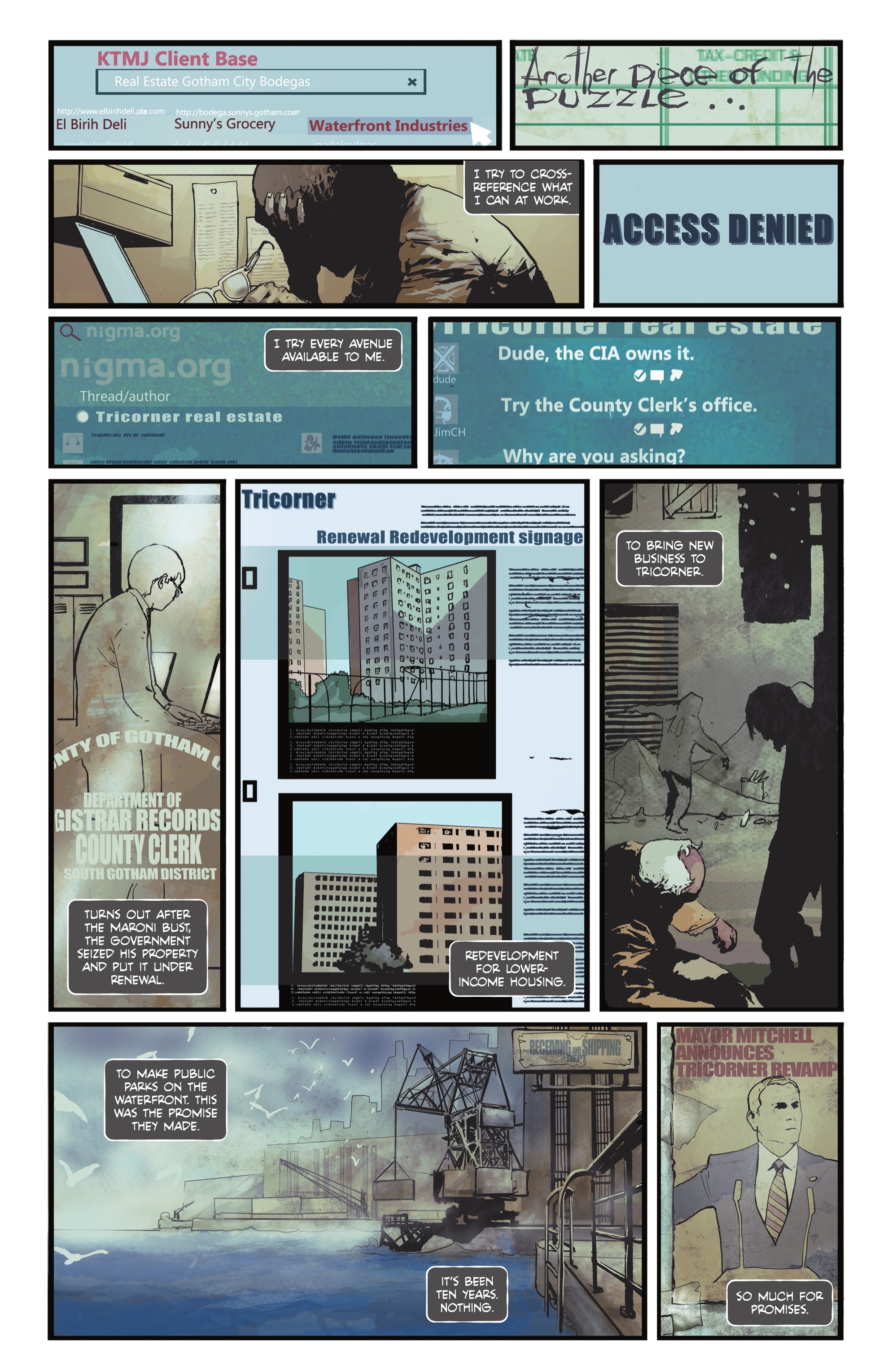 Read online The Riddler: Year One comic -  Issue #3 - 20