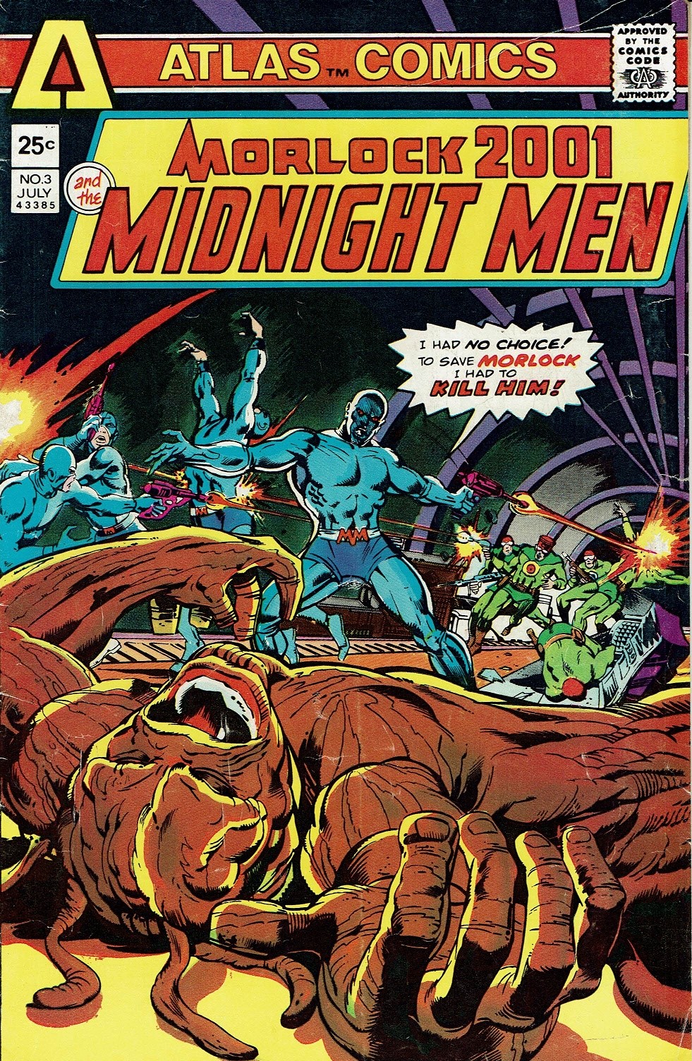 Read online Morlock 2001 comic -  Issue #3 - 1