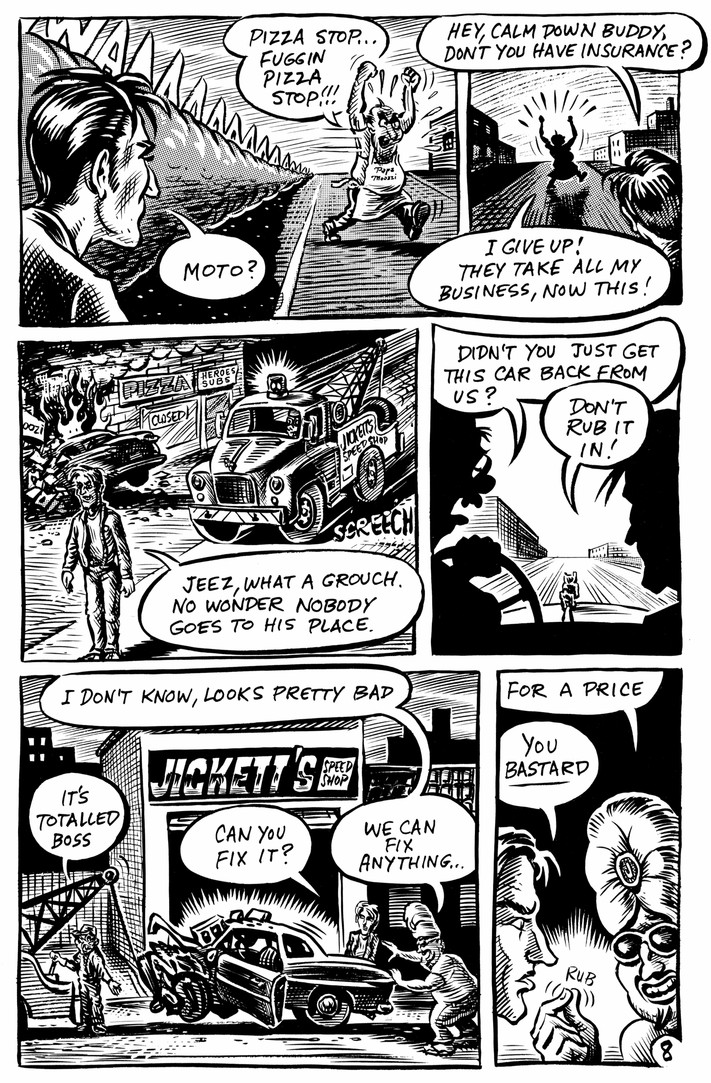 Read online Zero Zero comic -  Issue #23 - 25