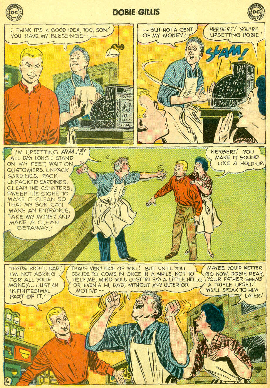 Read online Many Loves of Dobie Gillis comic -  Issue #1 - 8