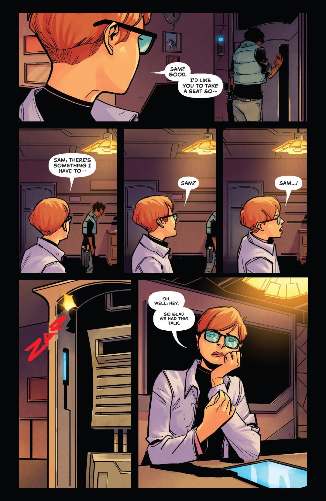 Read online Outpost Zero comic -  Issue #7 - 21