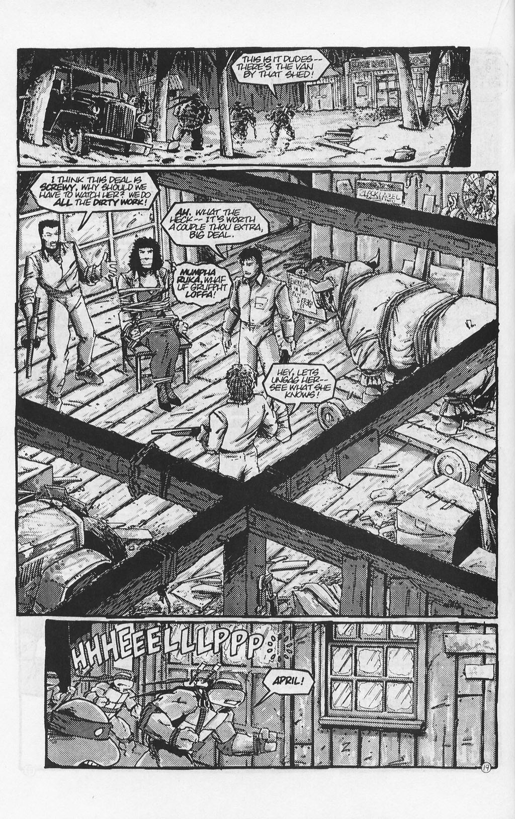 Read online Teenage Mutant Ninja Turtles (1984) comic -  Issue #14 - 22