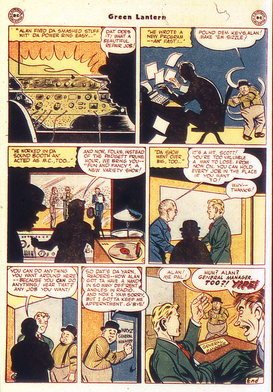 Read online Green Lantern (1941) comic -  Issue #20 - 33