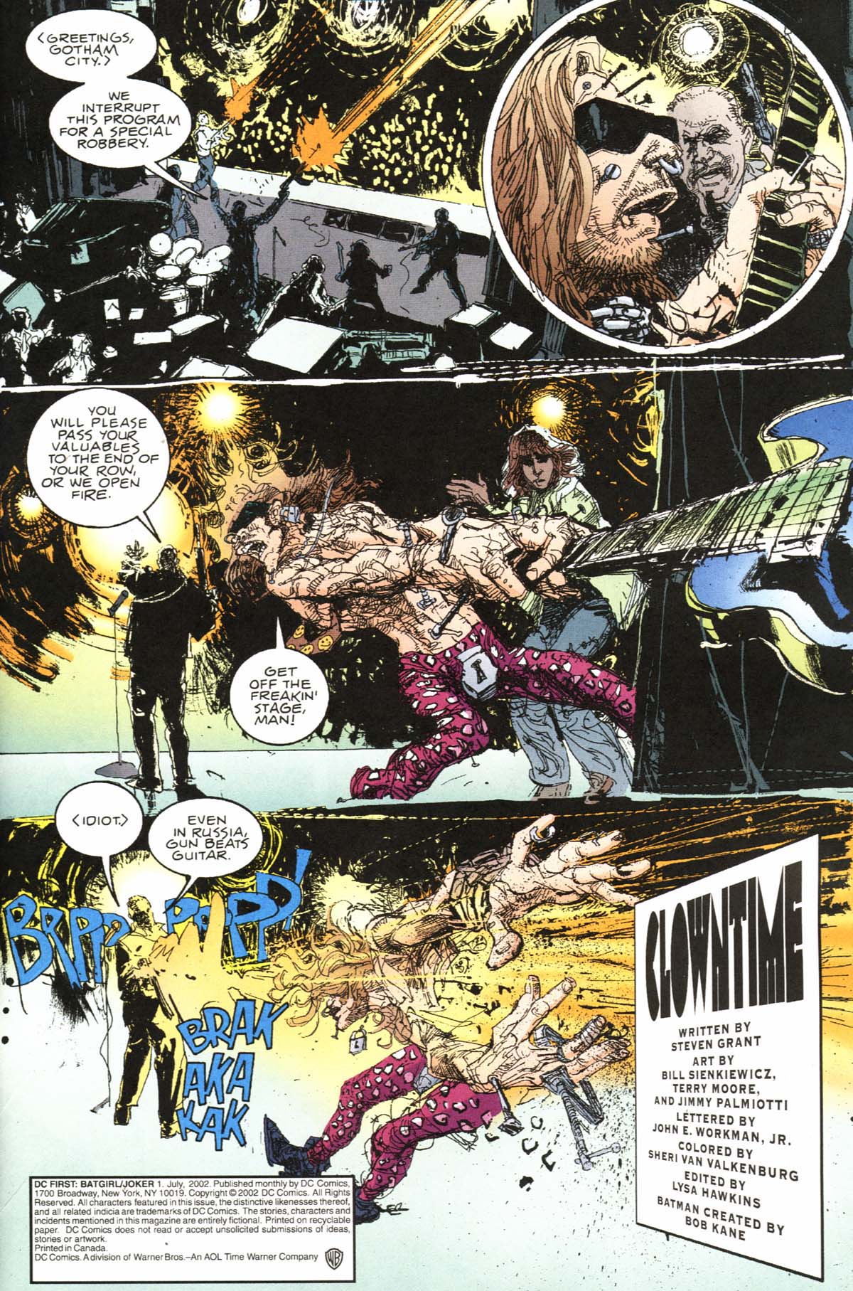 Read online DC First: Batgirl/Joker comic -  Issue # Full - 2