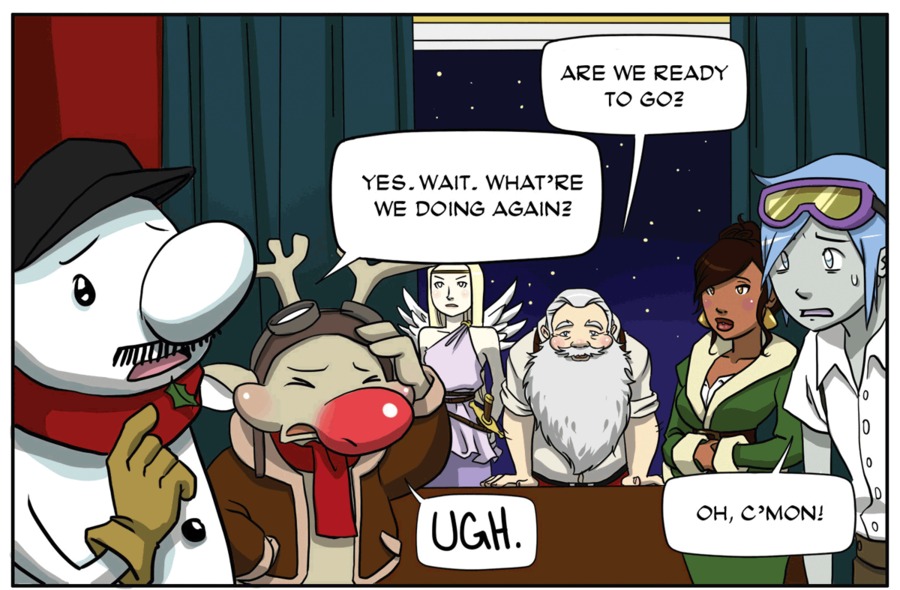 Read online Santa Versus Dracula comic -  Issue # TPB - 70