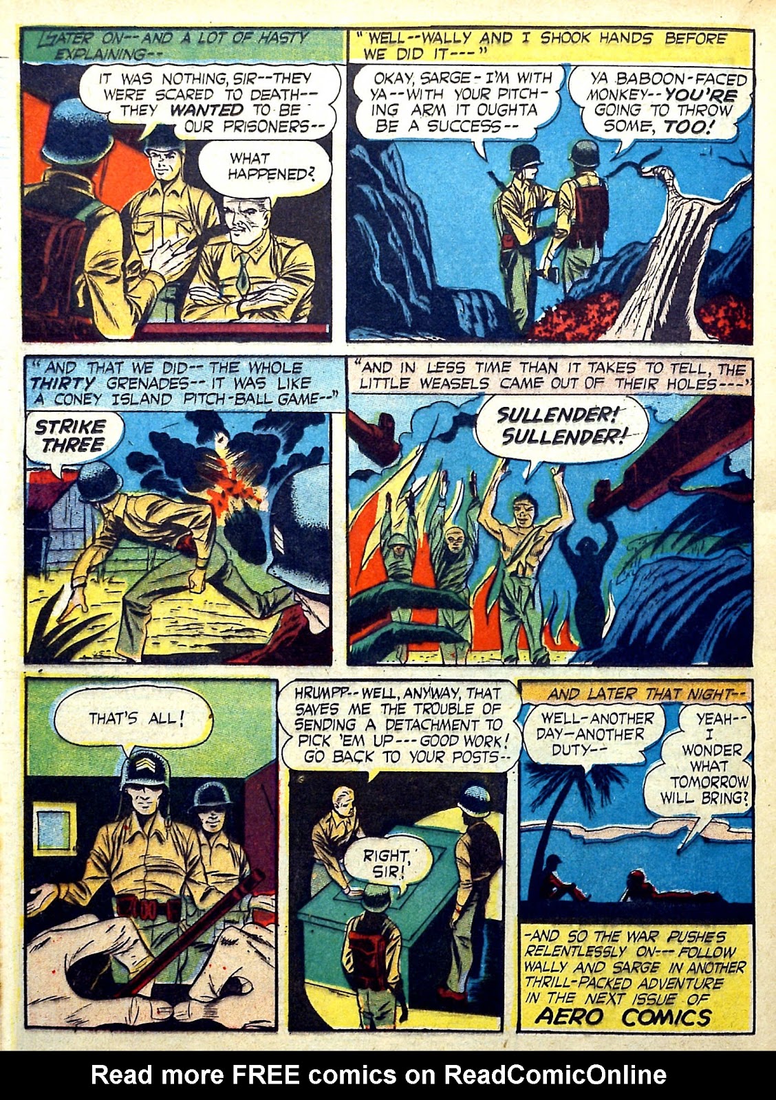Captain Aero Comics issue 16 - Page 36
