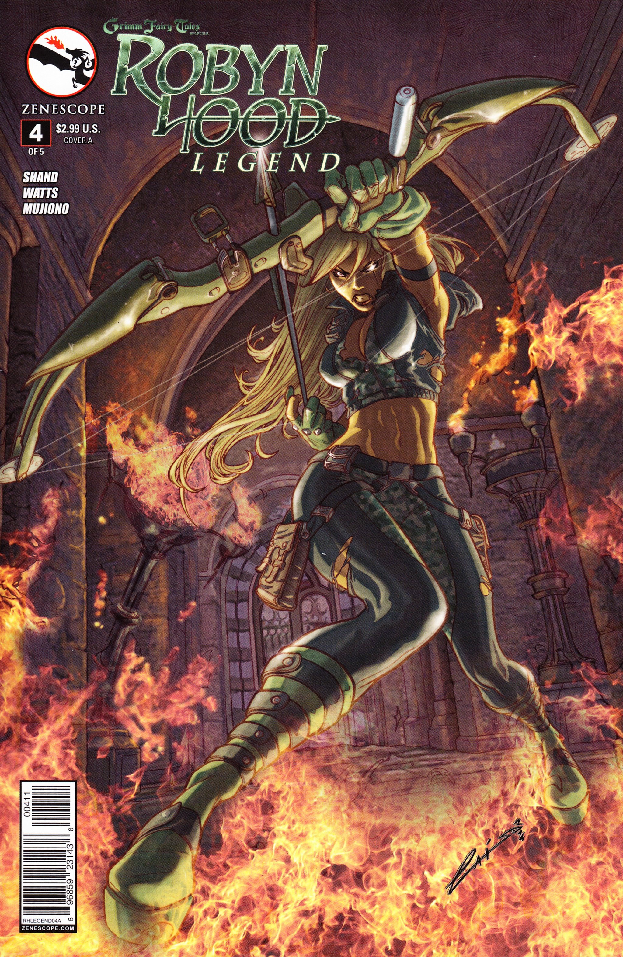 Read online Grimm Fairy Tales presents Robyn Hood: Legend comic -  Issue #4 - 1