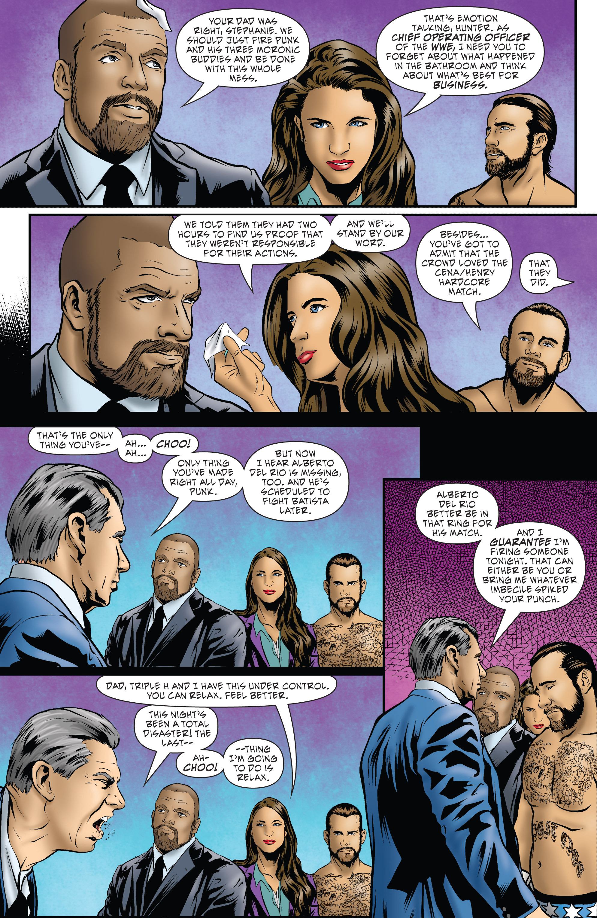 Read online WWE Superstars comic -  Issue #6 - 17