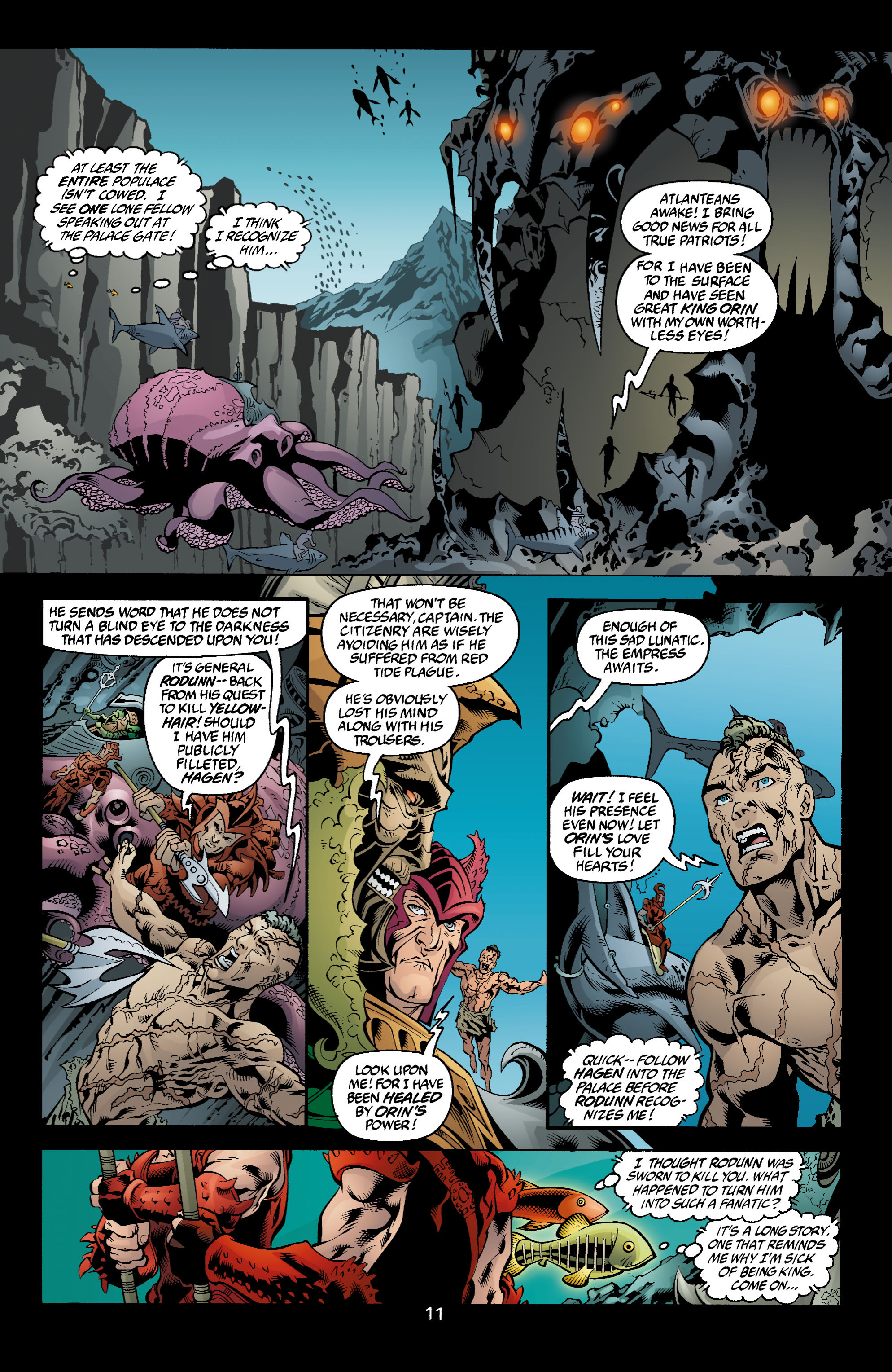Read online Aquaman (2003) comic -  Issue #4 - 12