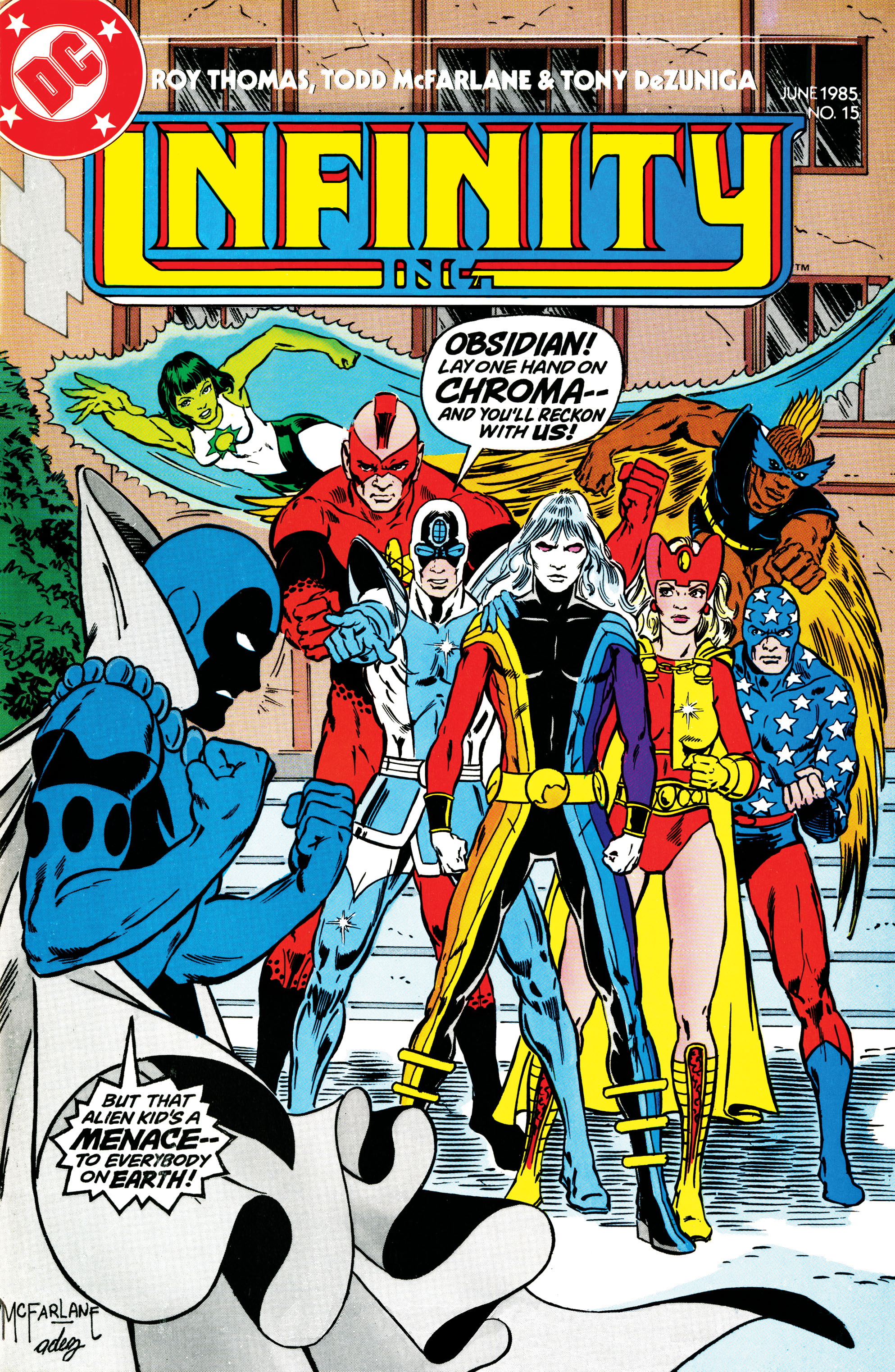 Read online Infinity Inc. (1984) comic -  Issue #15 - 1