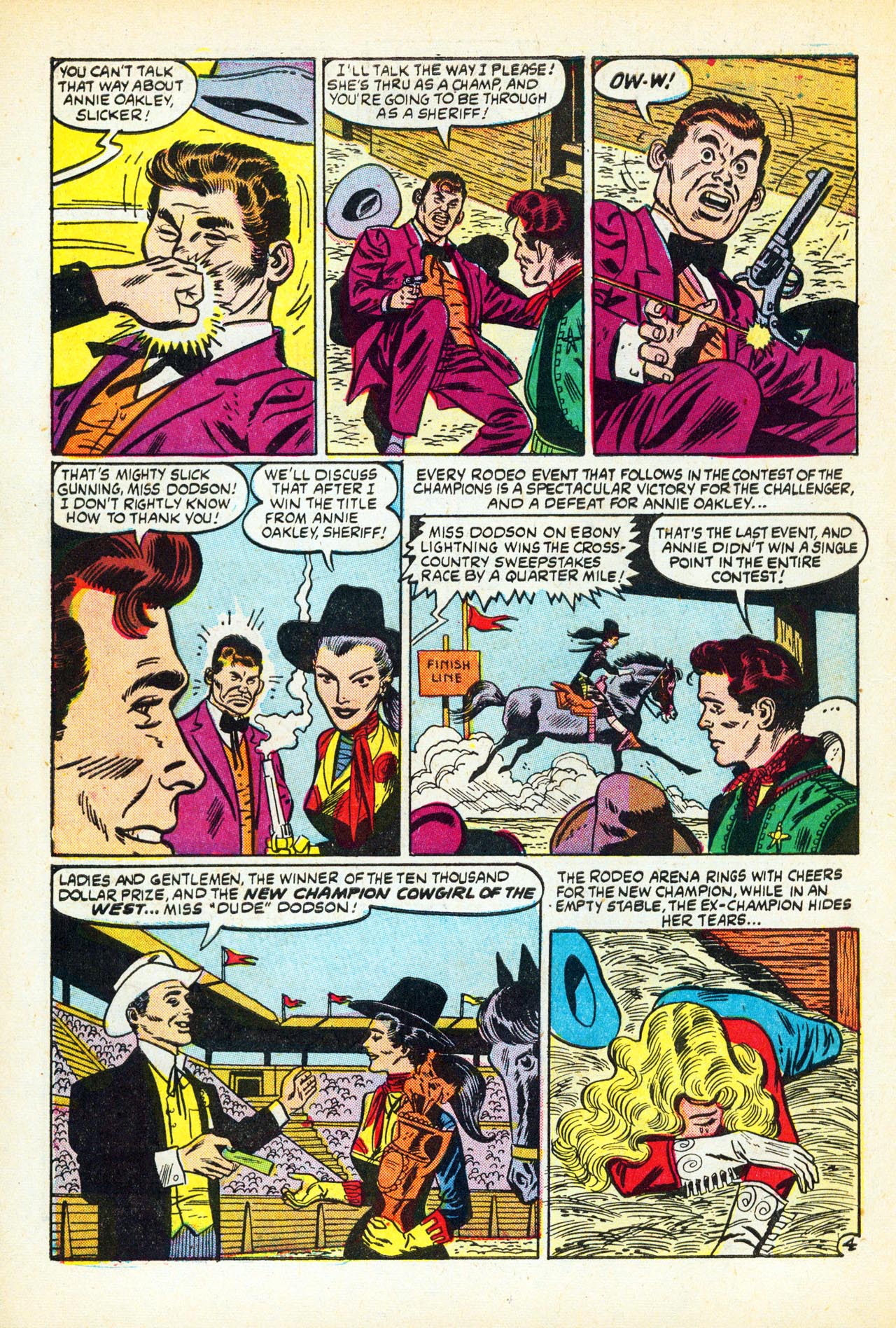 Read online Annie Oakley comic -  Issue #7 - 30