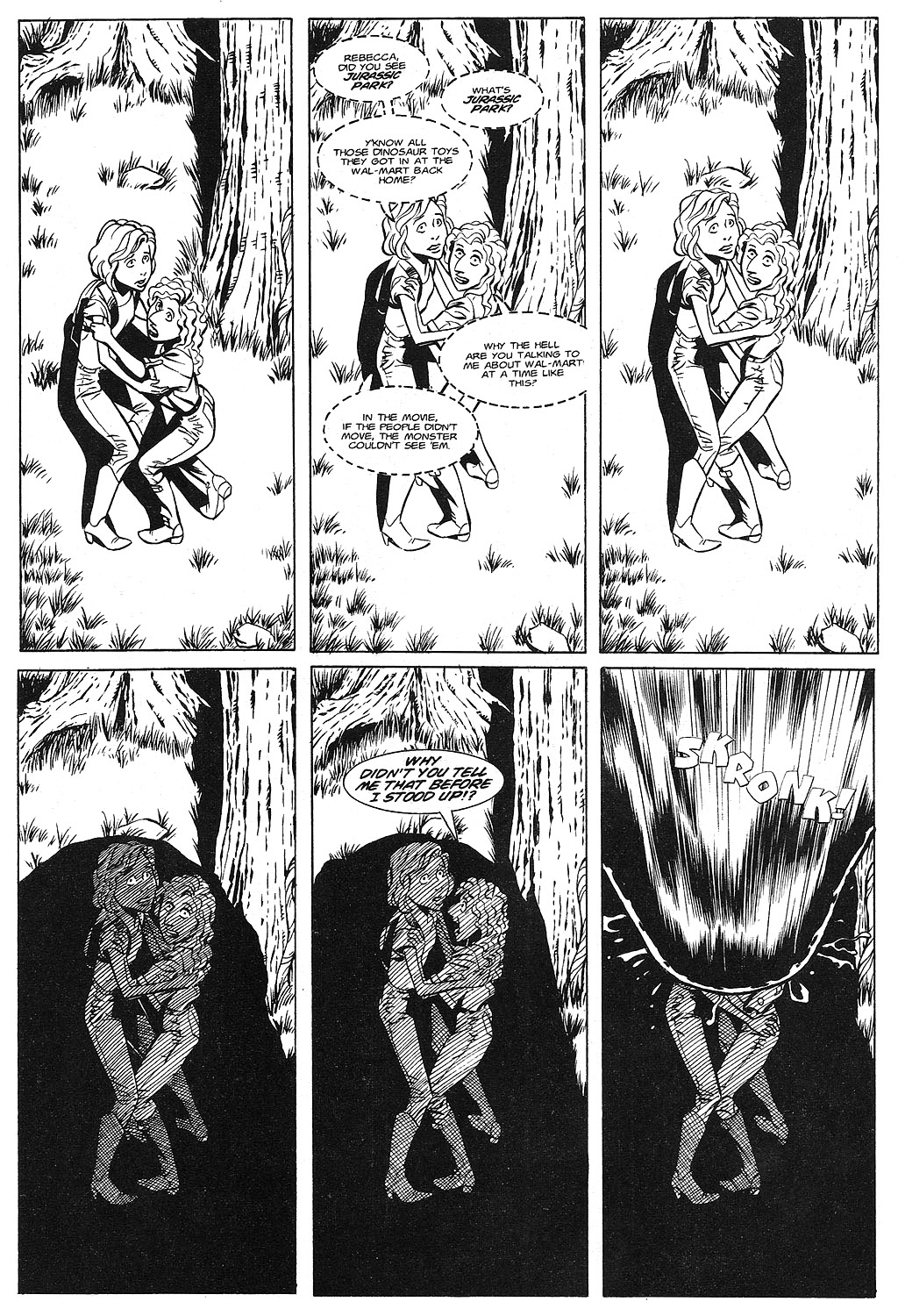 Read online Cavewoman: Missing Link comic -  Issue #1 - 11