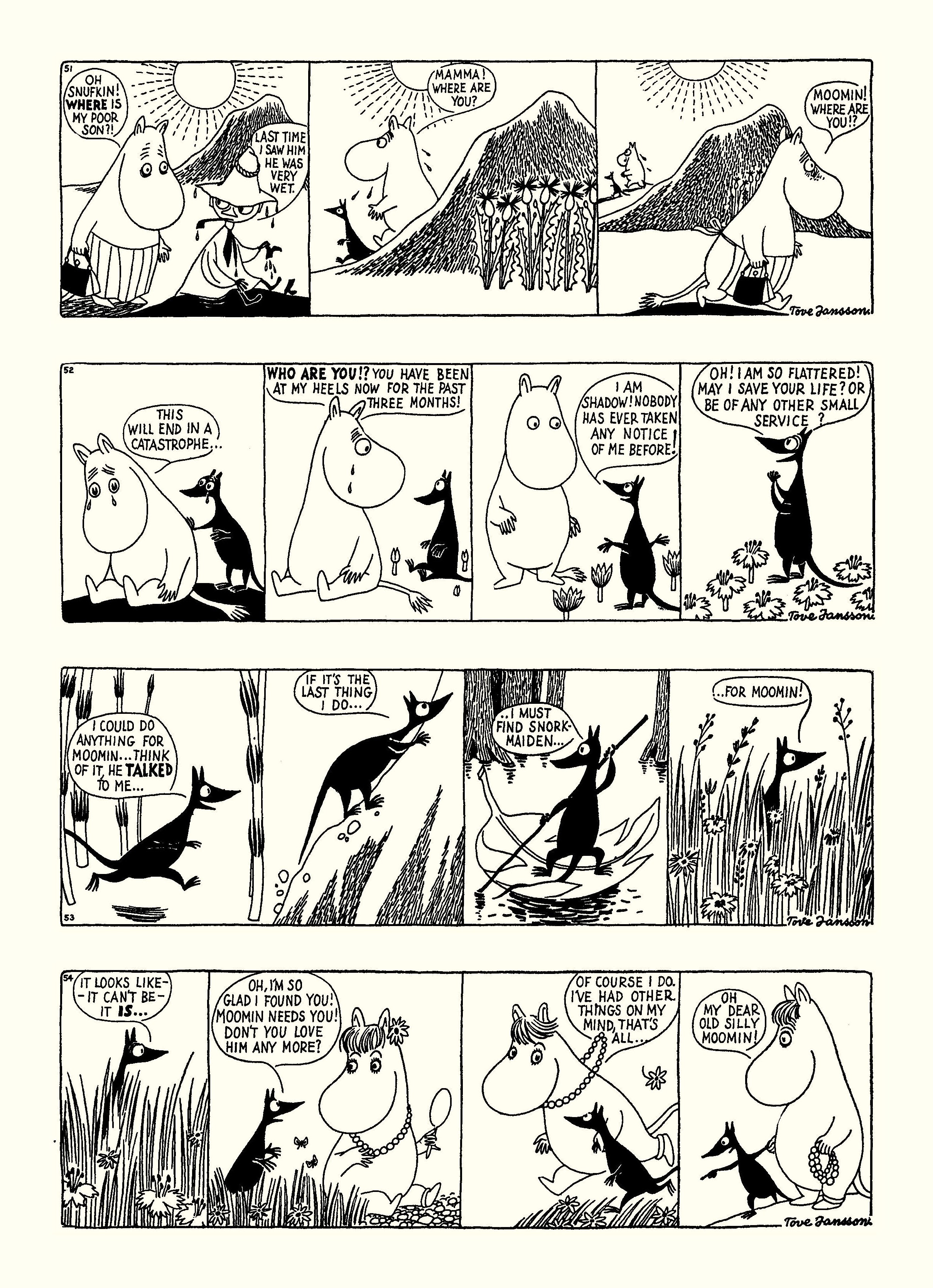 Read online Moomin: The Complete Tove Jansson Comic Strip comic -  Issue # TPB 1 - 43
