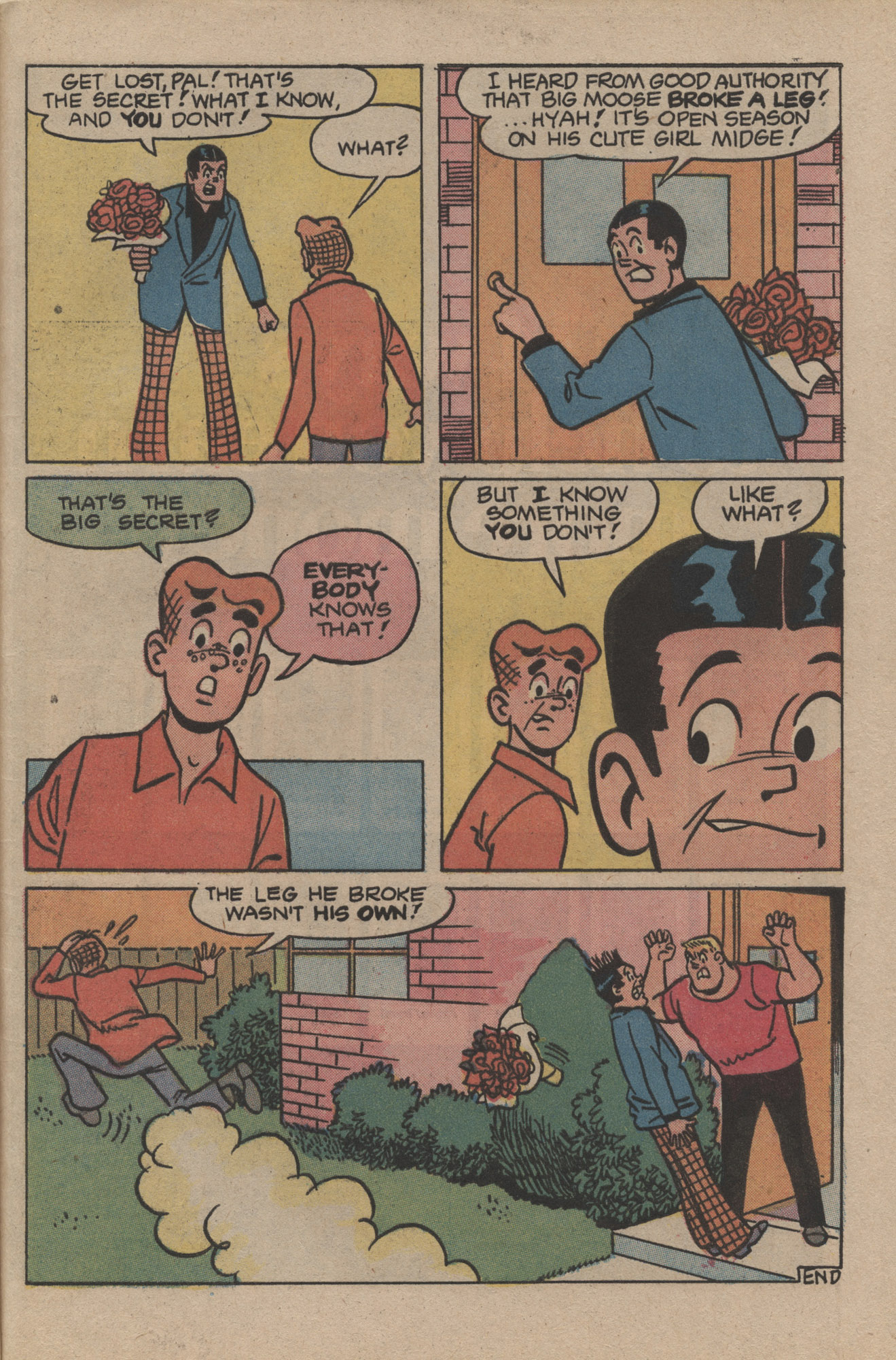 Read online Reggie and Me (1966) comic -  Issue #66 - 48