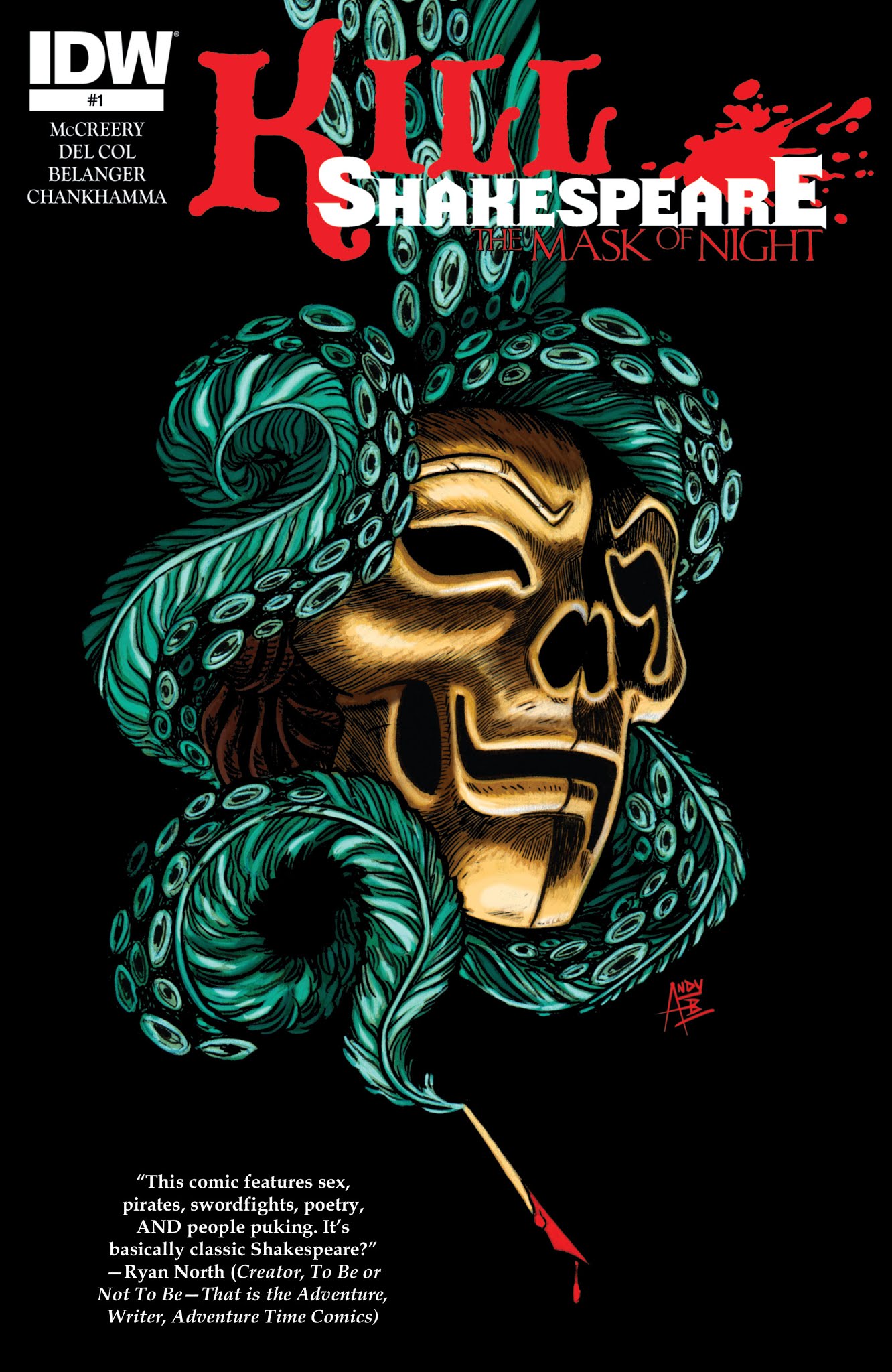 Read online Kill Shakespeare: The Mask of Night comic -  Issue #1 - 1
