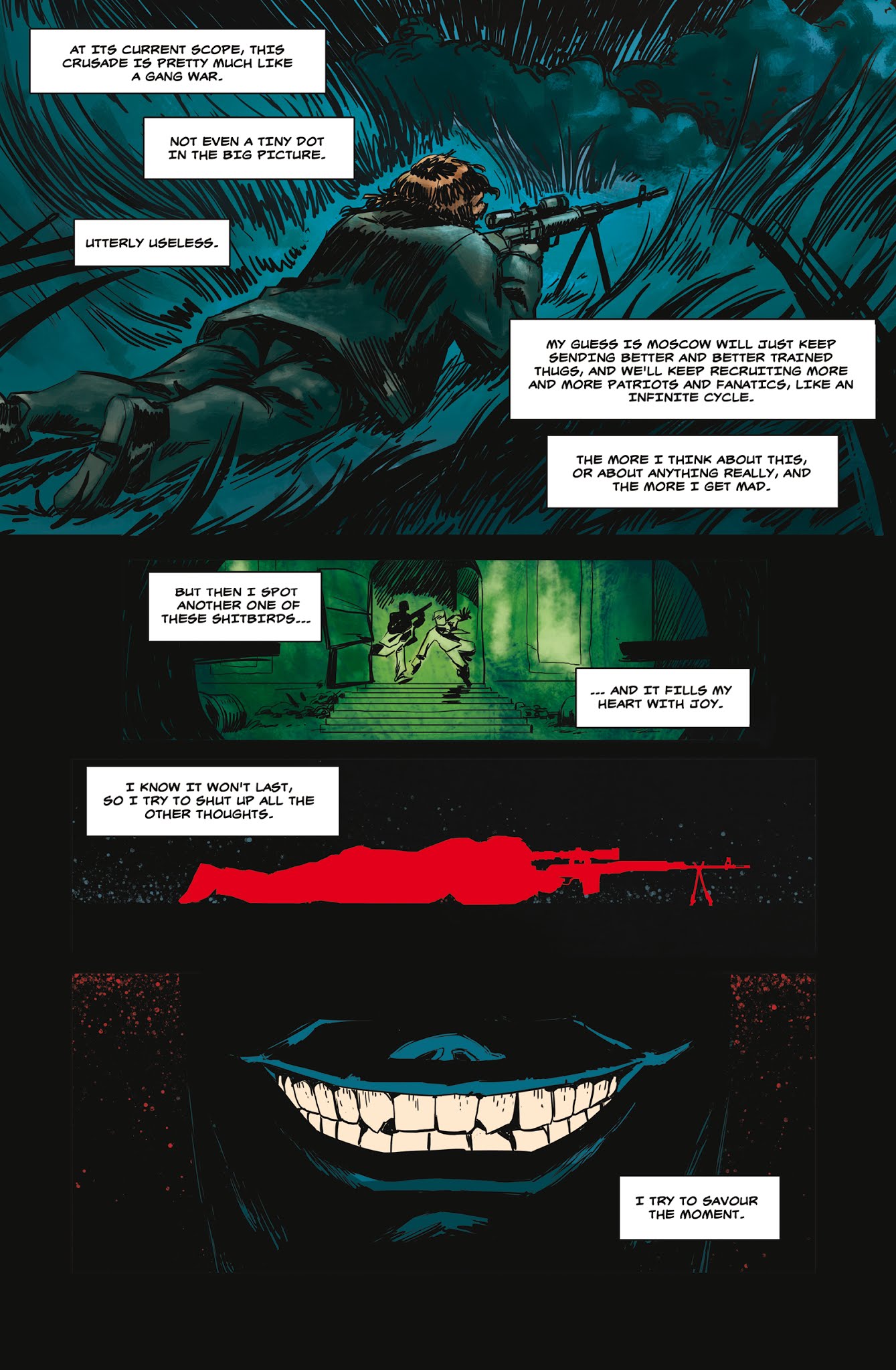 Read online Hotline Miami Wildlife comic -  Issue #5 - 30