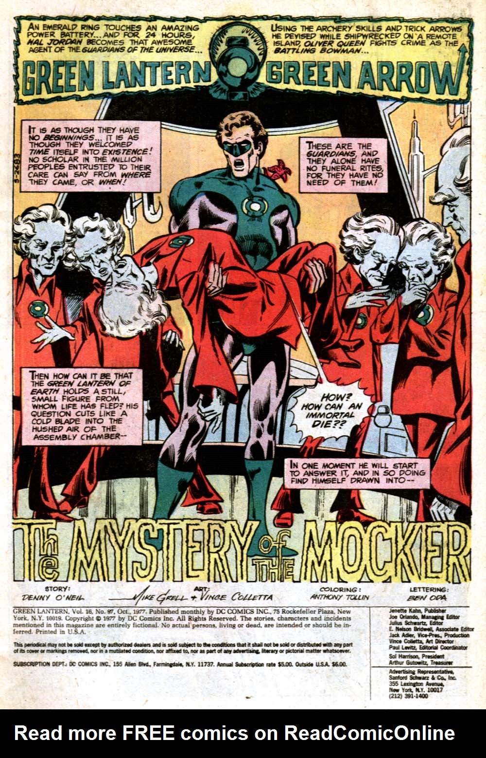 Read online Green Lantern (1960) comic -  Issue #97 - 2