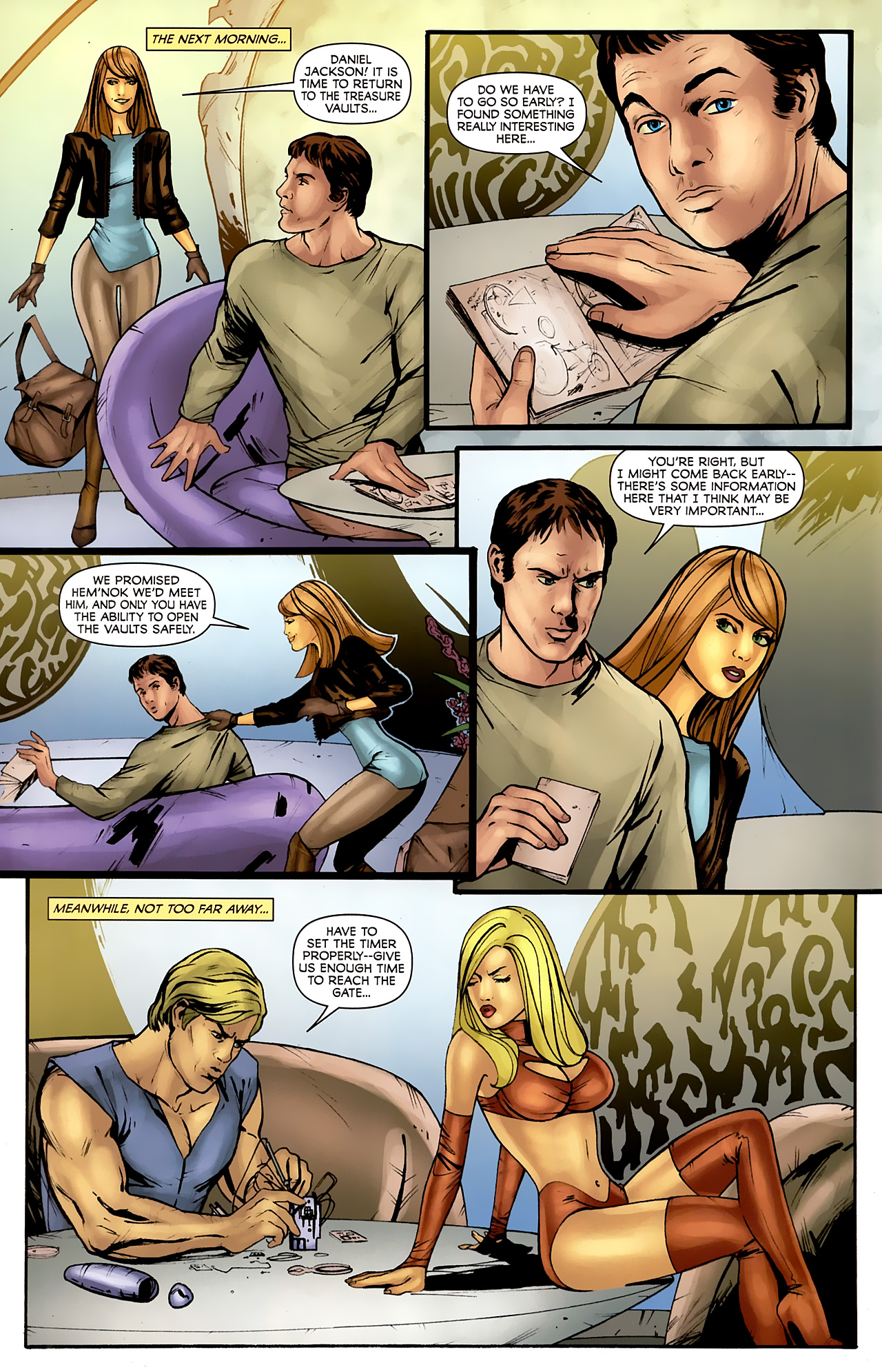 Read online Stargate: Daniel Jackson comic -  Issue #4 - 12