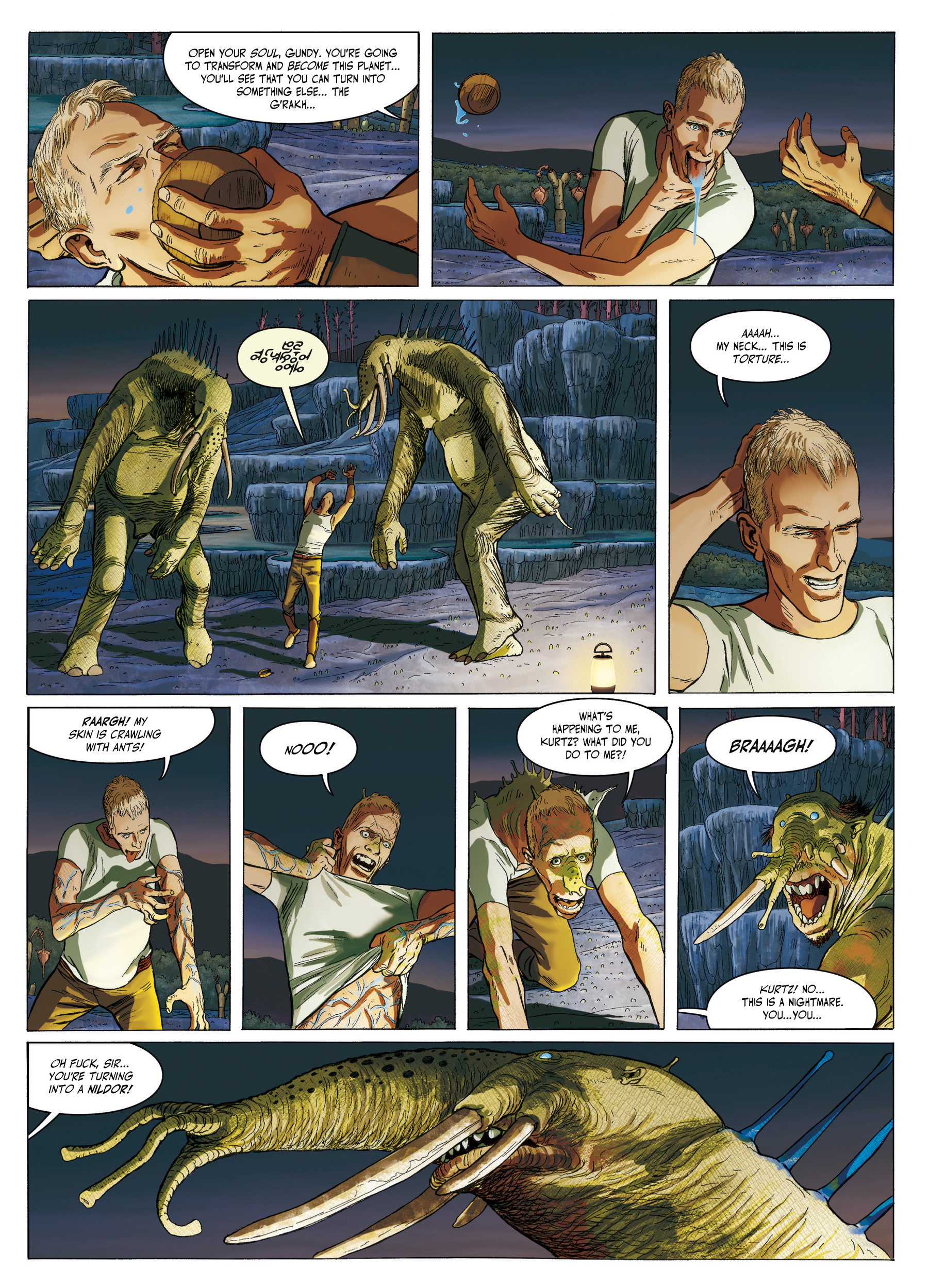 Read online Robert Silverberg's COLONIES comic -  Issue #1 - 33